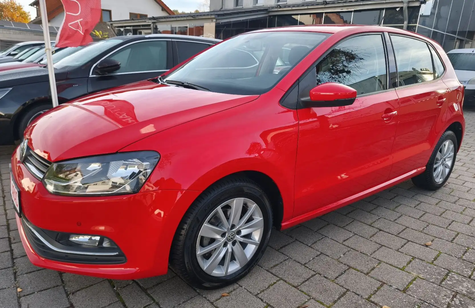 Volkswagen Polo V  1.2 Comfortline Automatik/1.Hand Rot - 2