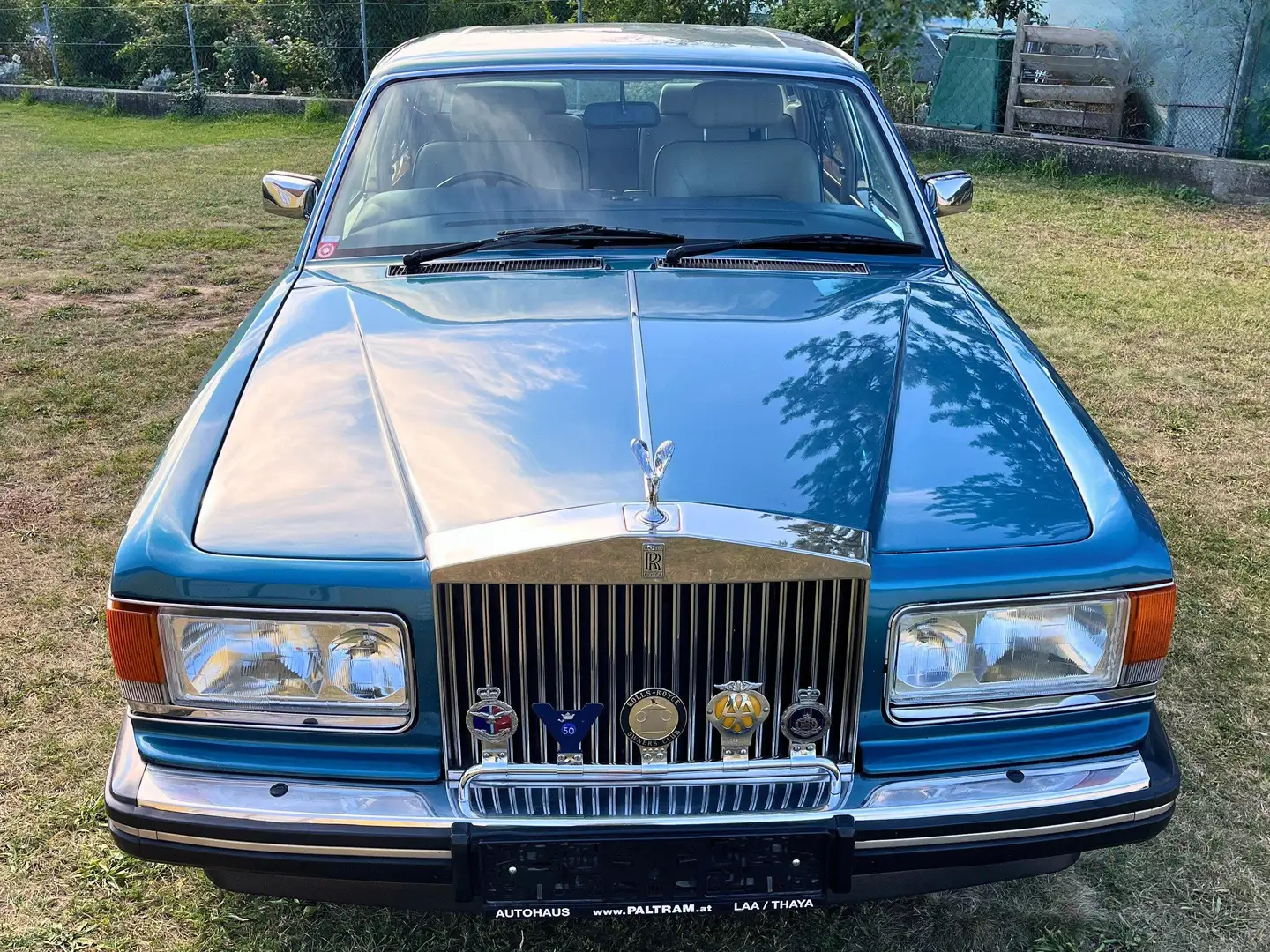 Rolls-Royce Silver Spirit aus königlichem Besitz (Windsor), blaues Leder Modrá - 1