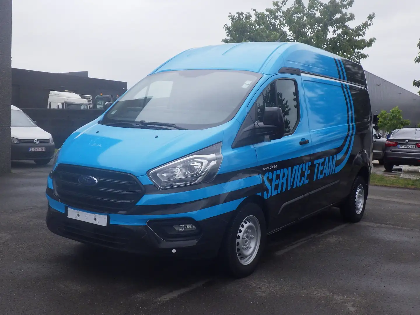 Ford Transit Custom (Stock ID 30705) Bleu - 1