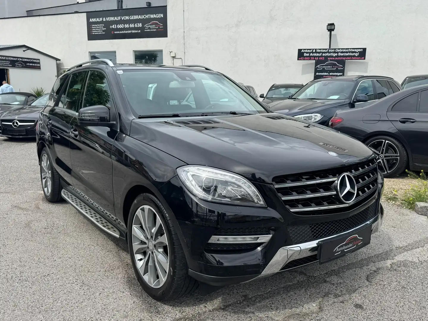 Mercedes-Benz ML 250 4MATIC Autom. 204PS NEUE STEUERKETTE Pickerl 09/25 Schwarz - 1