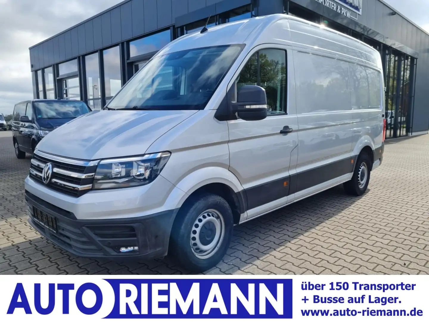 Volkswagen Crafter 35 Kasten TDI MR hoch NAVI KLIMA TEMPOMAT Argent - 1
