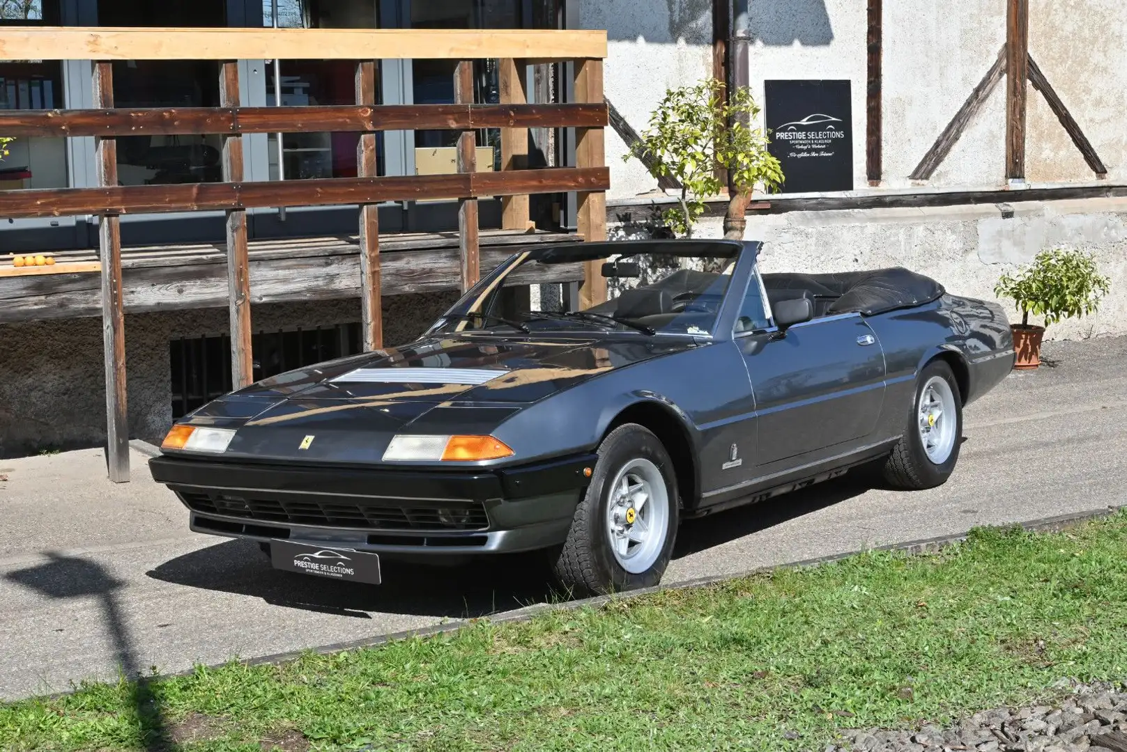 Ferrari 400 GT Cabrio-Stramann 1of23/Restauriert/top Gris - 1