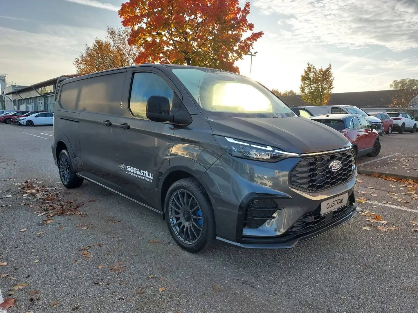 Ford Transit Custom MS-RT 2.0l 320 L1 AWD AHK*B&O*NAVI Gris - 2