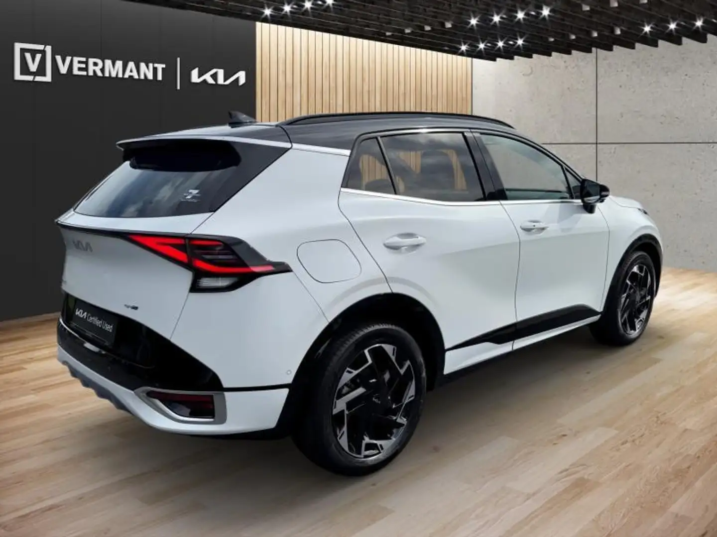 Kia Sportage PHEV GT-Line - PP+DP+SR Blanc - 2