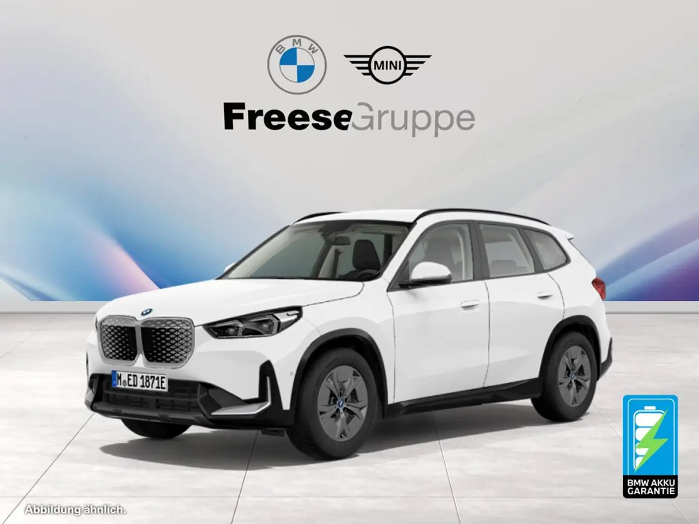 BMW iX1 xDrive30 AHK STANDHZ RFK HIFI XDRIVE LED SHZ Weiß - 1