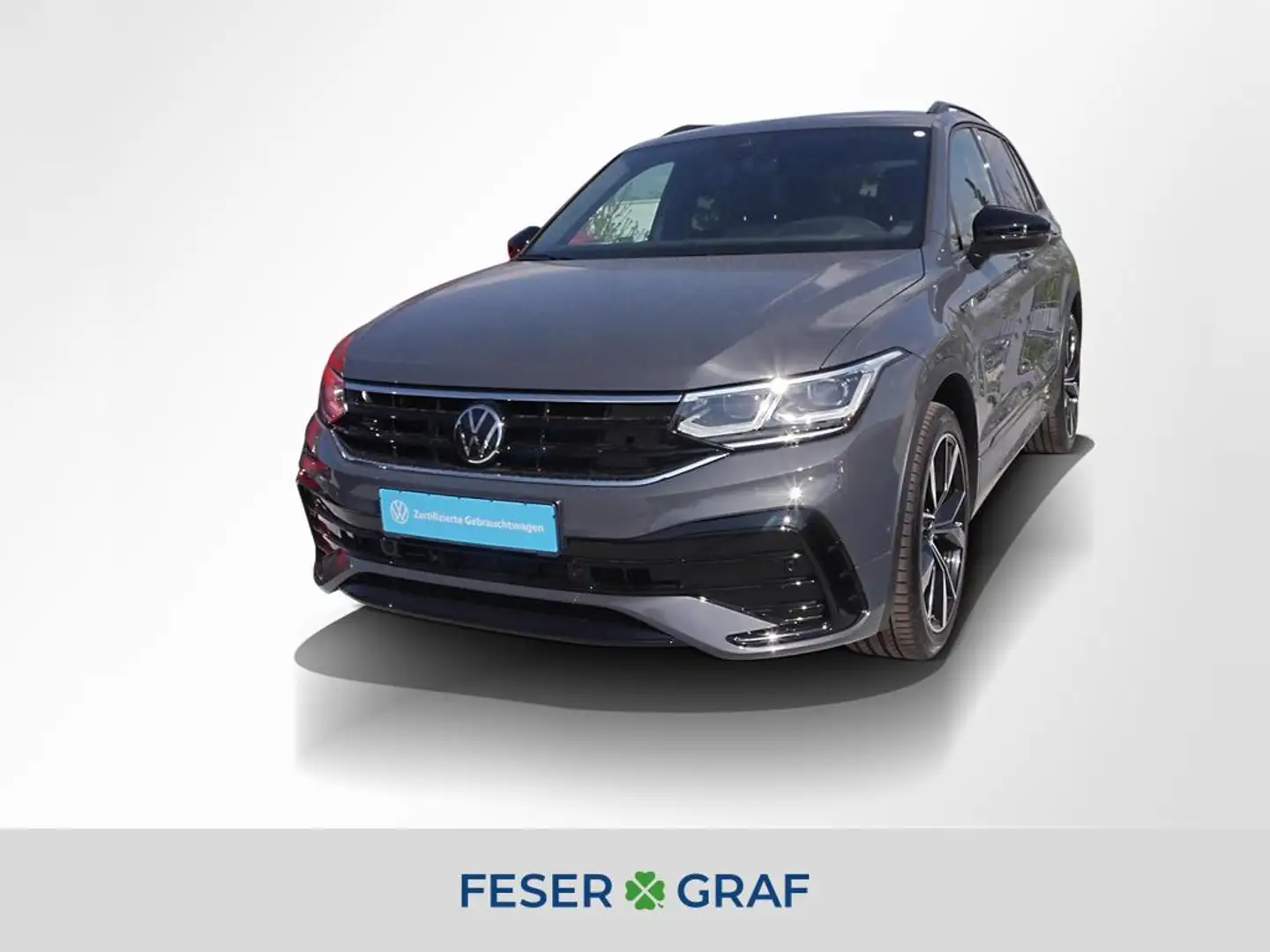 Volkswagen Tiguan 2.0 TSI 4M R-Line DSG AHK Matrix Pano RüKa Gris - 1