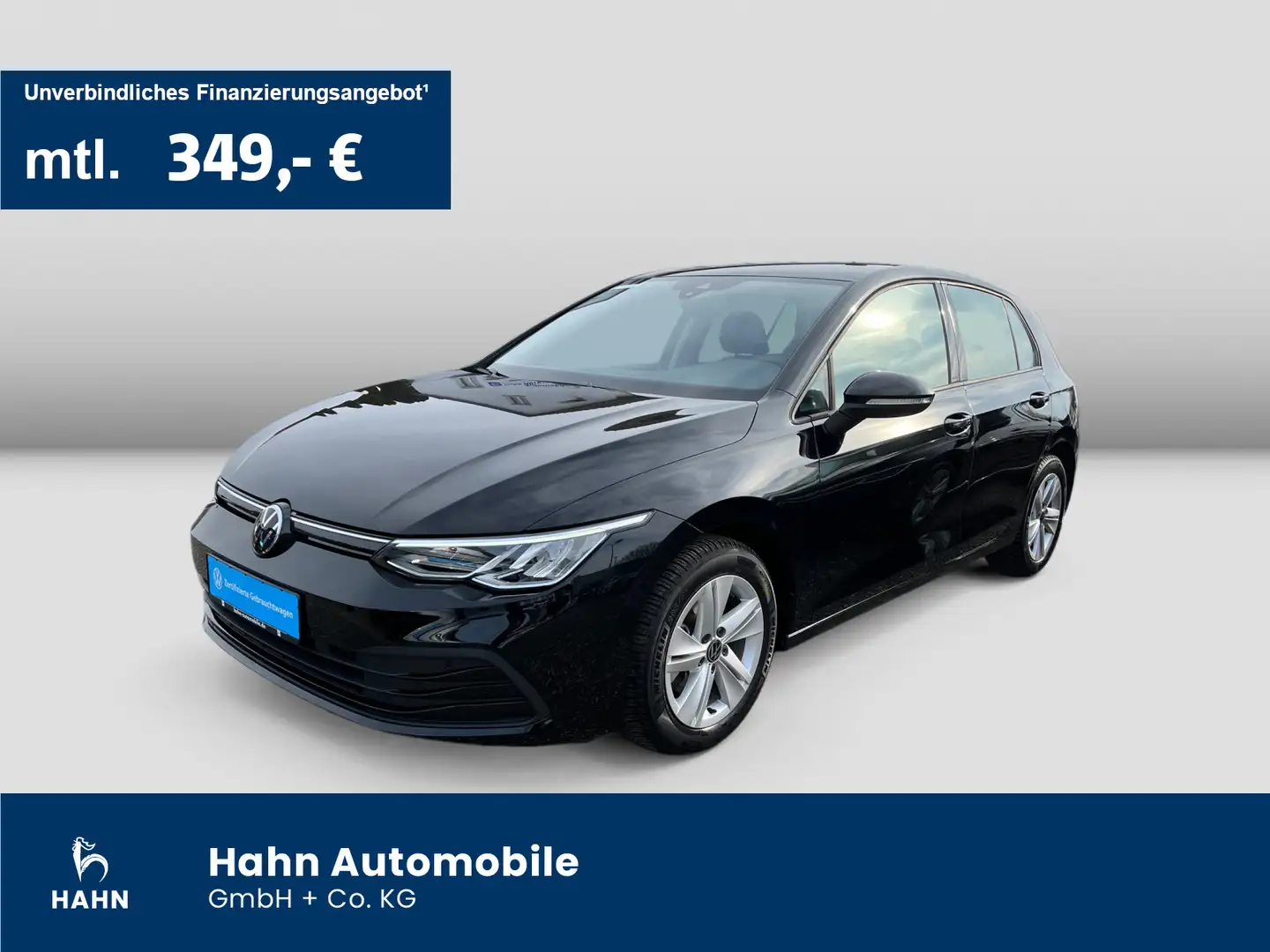 Volkswagen Golf 2.0TDI Life DSG AHK PDC LED Navi Virtual Si Nero - 1