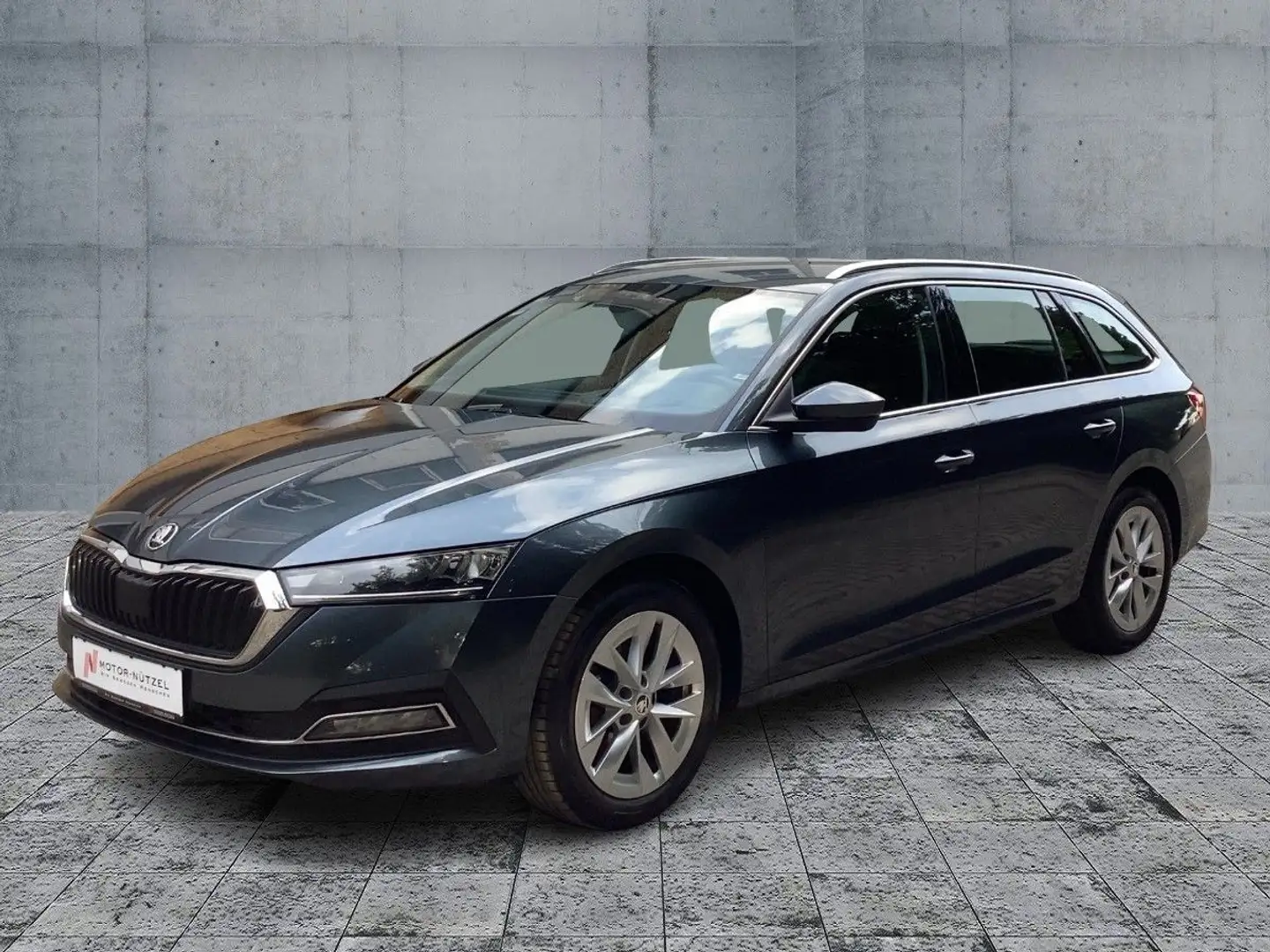 Skoda Octavia Combi 2.0 TDI DSG STYLE LED+NAVI+AHK+SHZ Grijs - 2