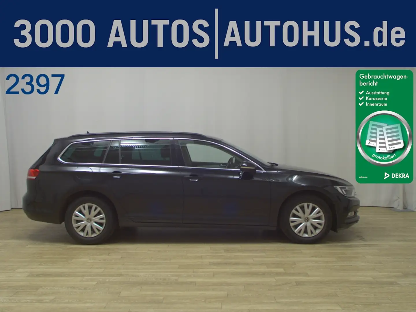 Volkswagen Passat Var. 2.0 TDI Comf. AID Navi ACC RFK Schwarz - 1