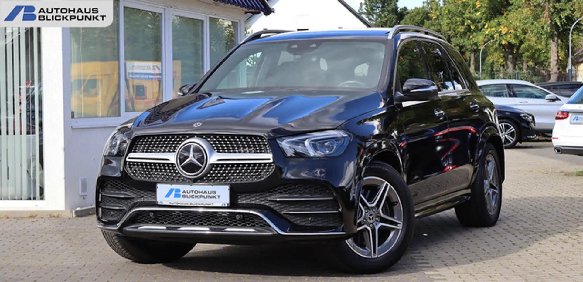 Mercedes-Benz GLE 350 d 4M 3x AMG DISTRONIC+PANO+KAM360+HEADUP Schwarz - 1