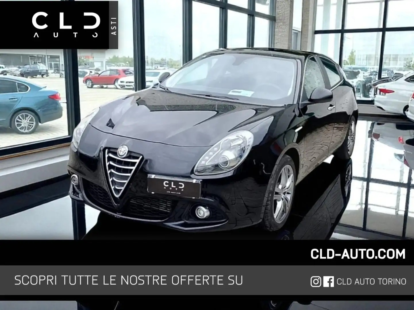 Alfa Romeo Giulietta 1.6 jtdm Distinctive E5+ Schwarz - 1
