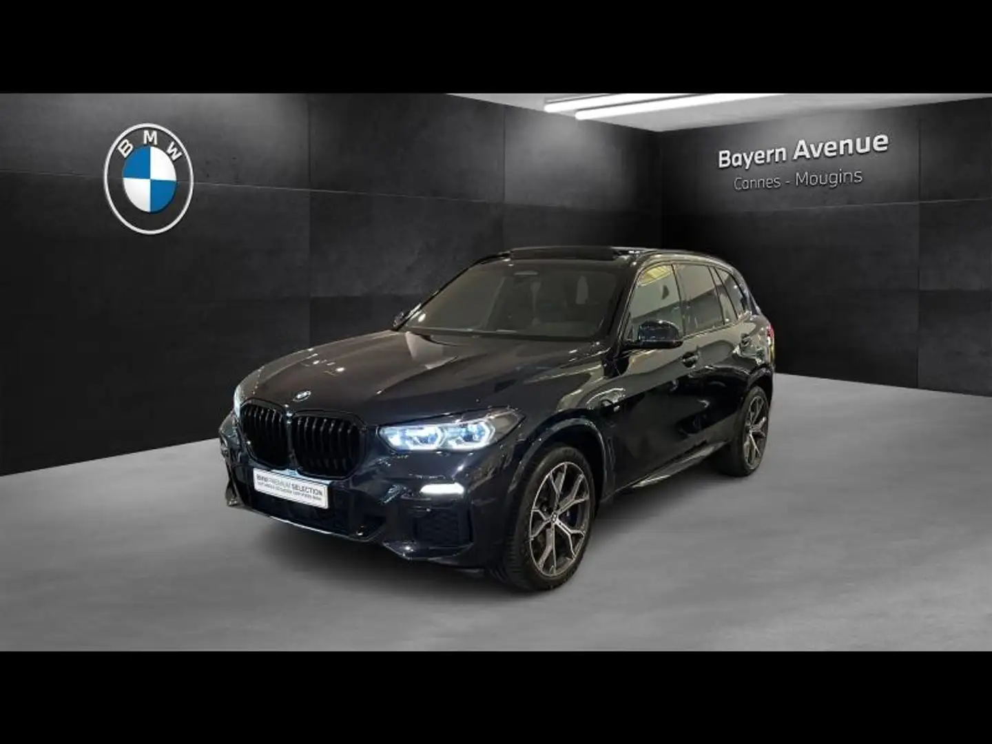 BMW X5 xDrive45e 394ch M Sport 17cv Noir - 1