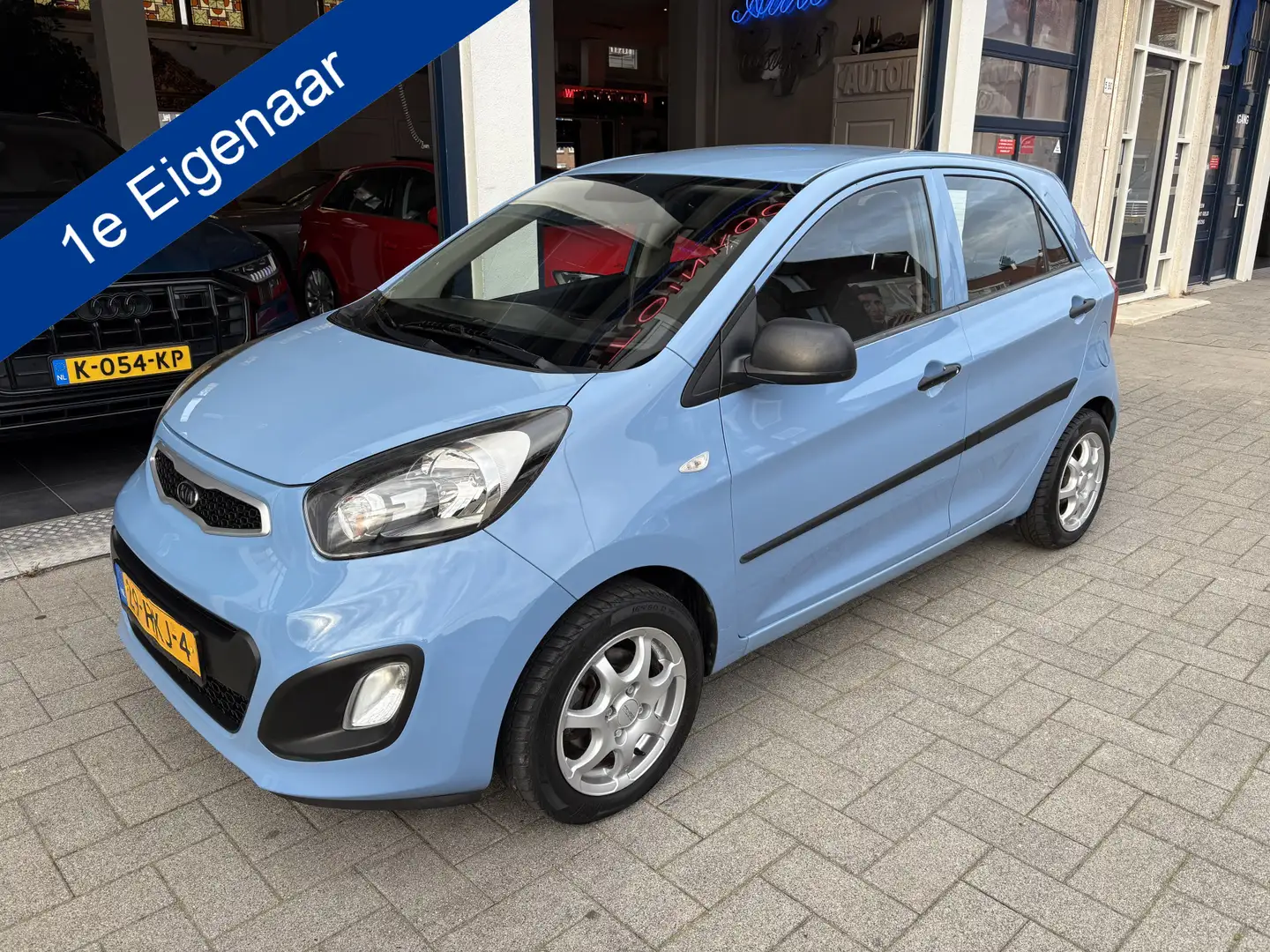 Kia Picanto 1.0 CVVT Airco 1E EIGENAAR/NAP/AIRCO/TOPSTAAT Bleu - 1