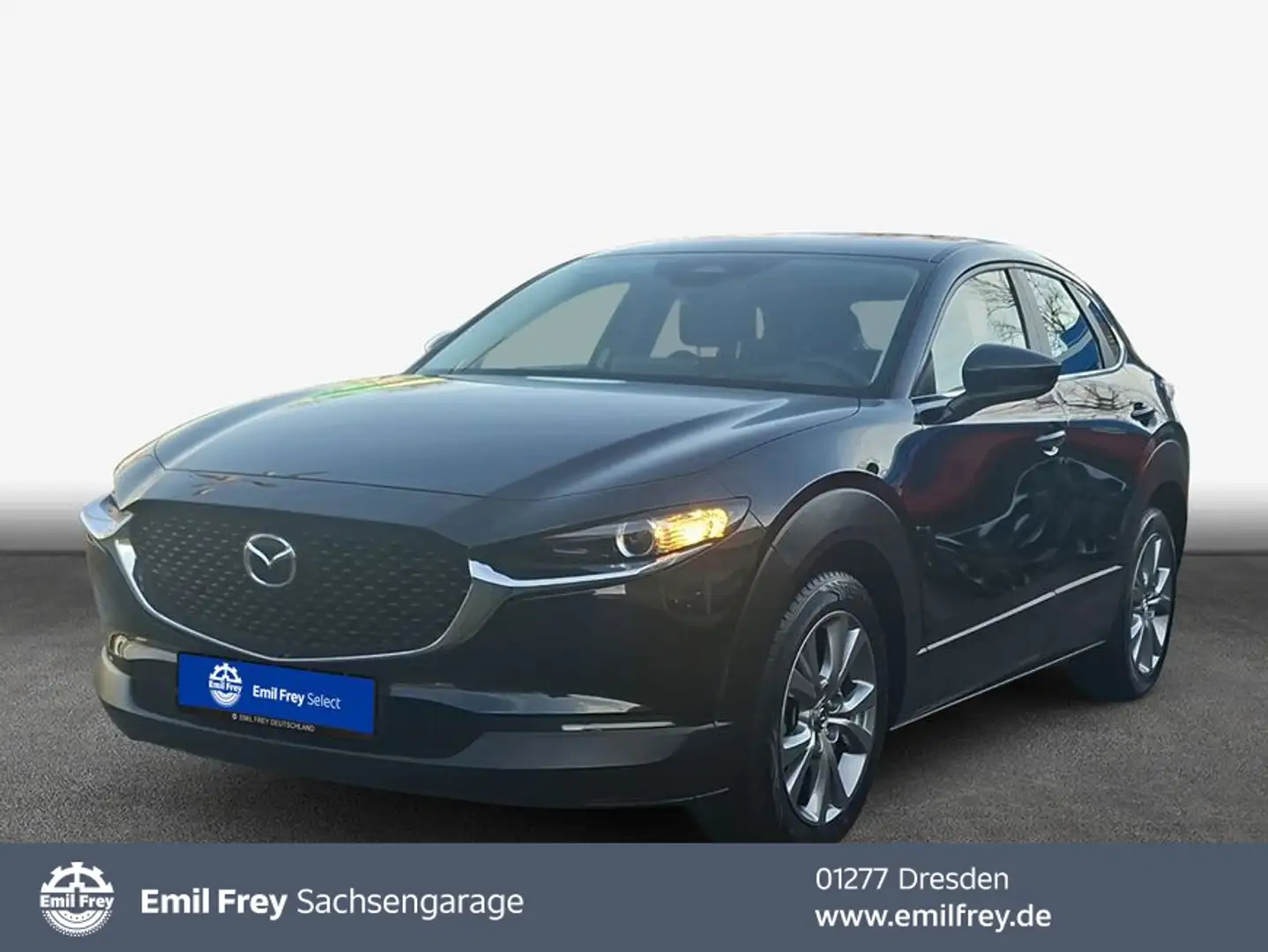 Mazda CX-30 e-SKYACTIVE G 122 SKYACTIV-Drive EXCLUSIVE-L Schwarz - 1