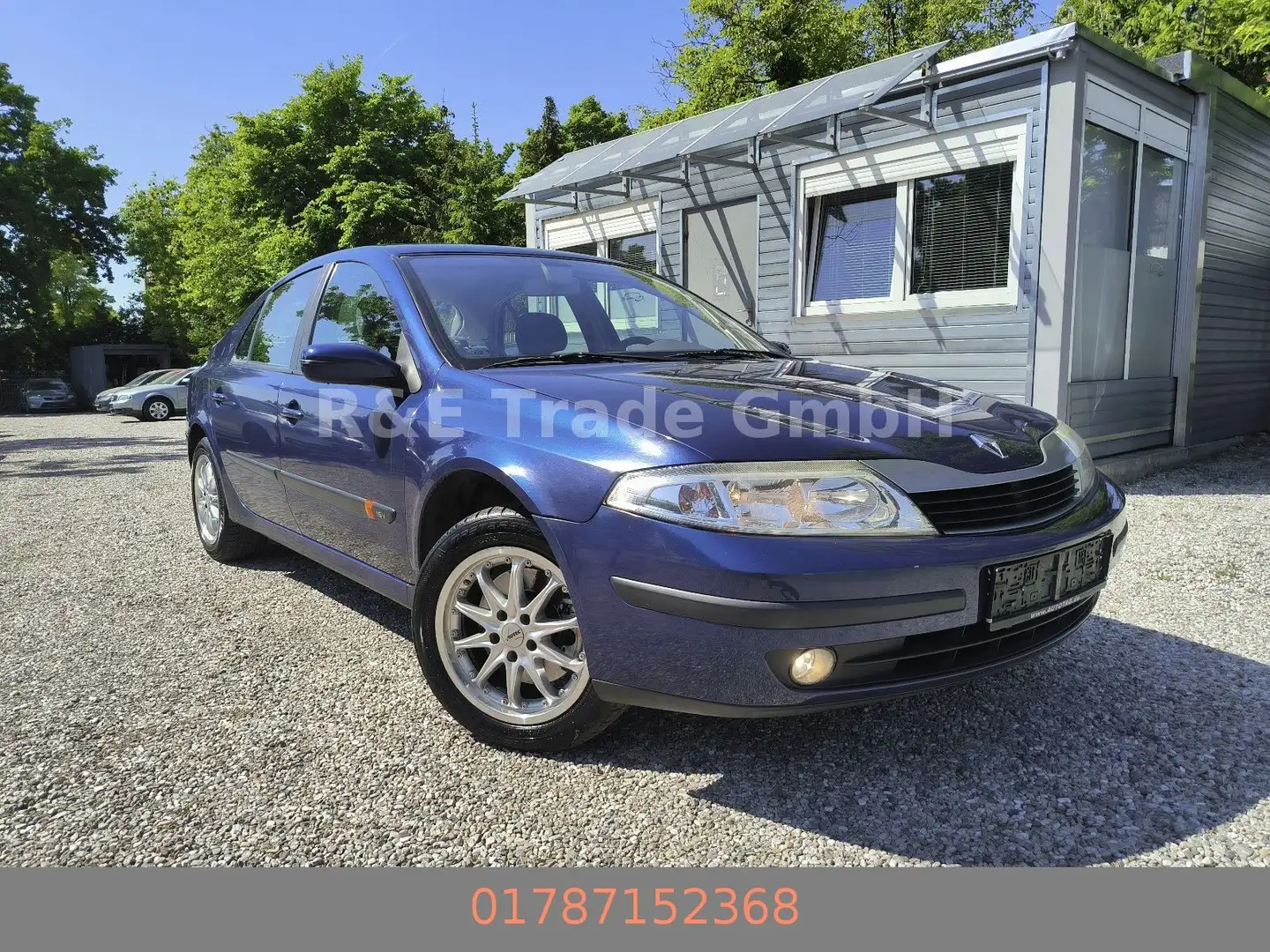 Renault Laguna II Expression 77000 km TÜV neu Bleu - 1