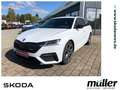 Skoda Octavia Combi RS TDI DSG Matrix-LED Navi AHK Blanc - thumbnail 1