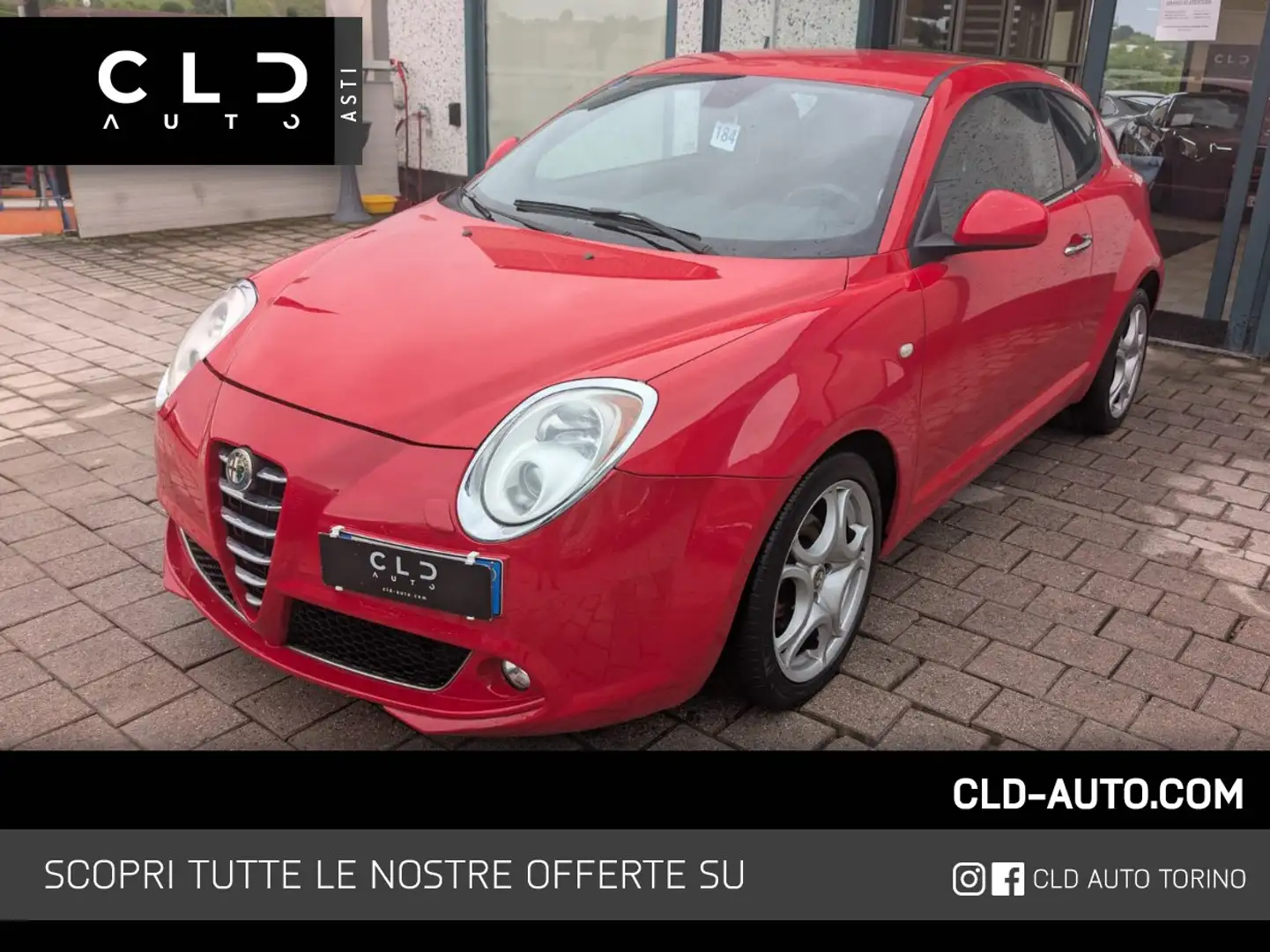 Alfa Romeo MiTo MiTo 1.6 jtdm Distinctive sport pack 120cv Červená - 1