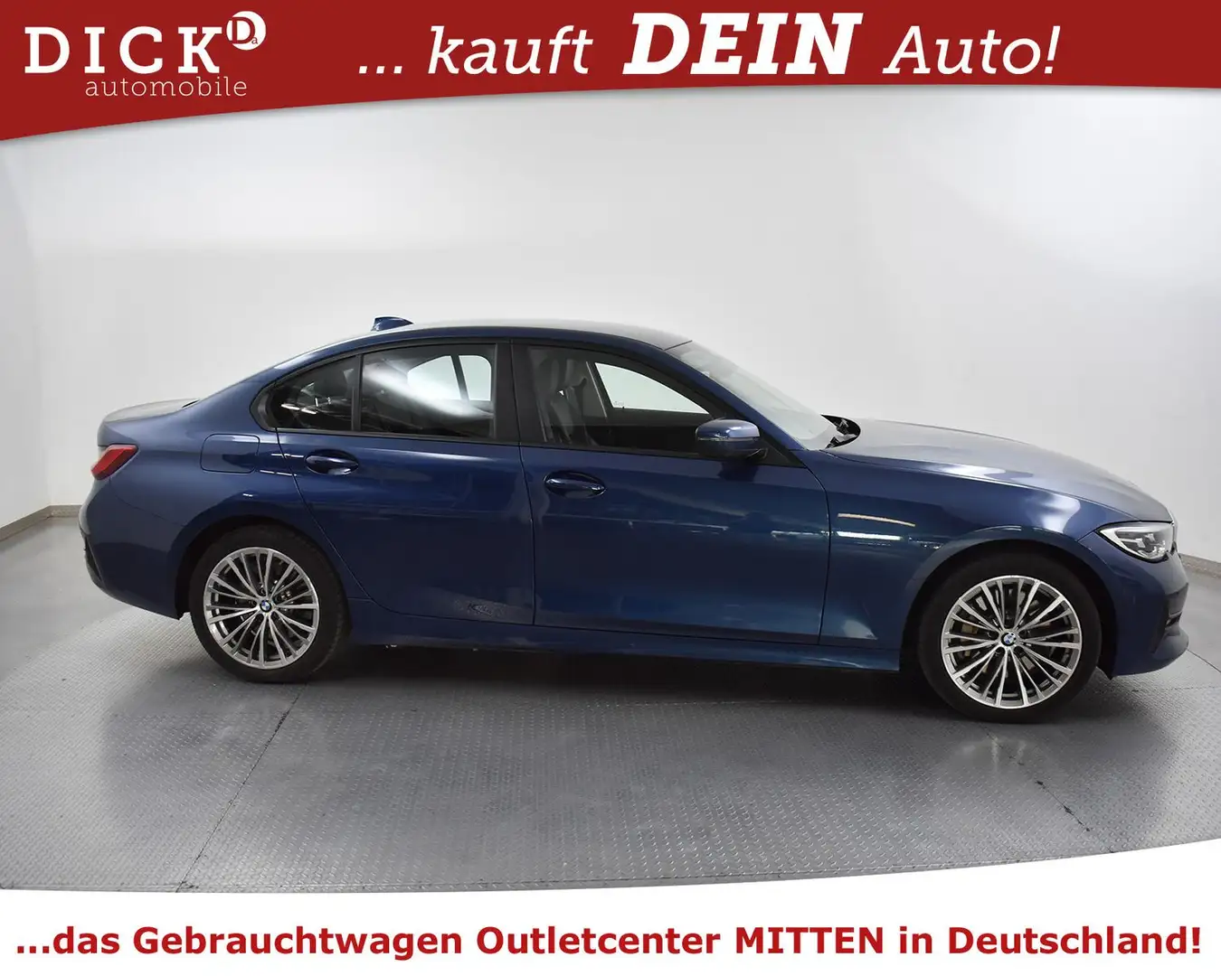 BMW 330 e Sport Line VIRTU+PROF+HUD+LED+SHZ+ACC+AHK+M Blau - 2