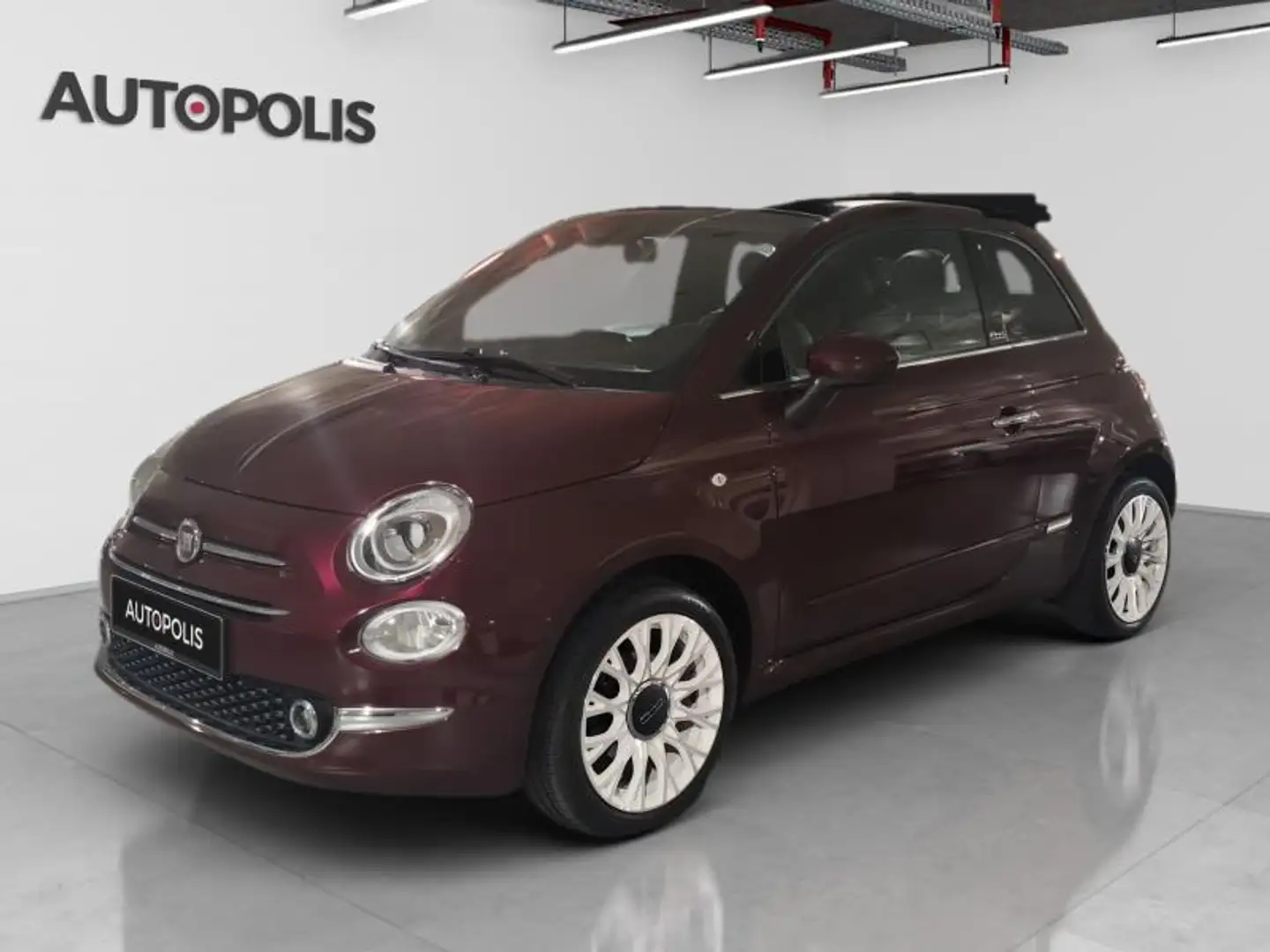 Fiat 500C 1.0 Hybride Lounge Rouge - 1