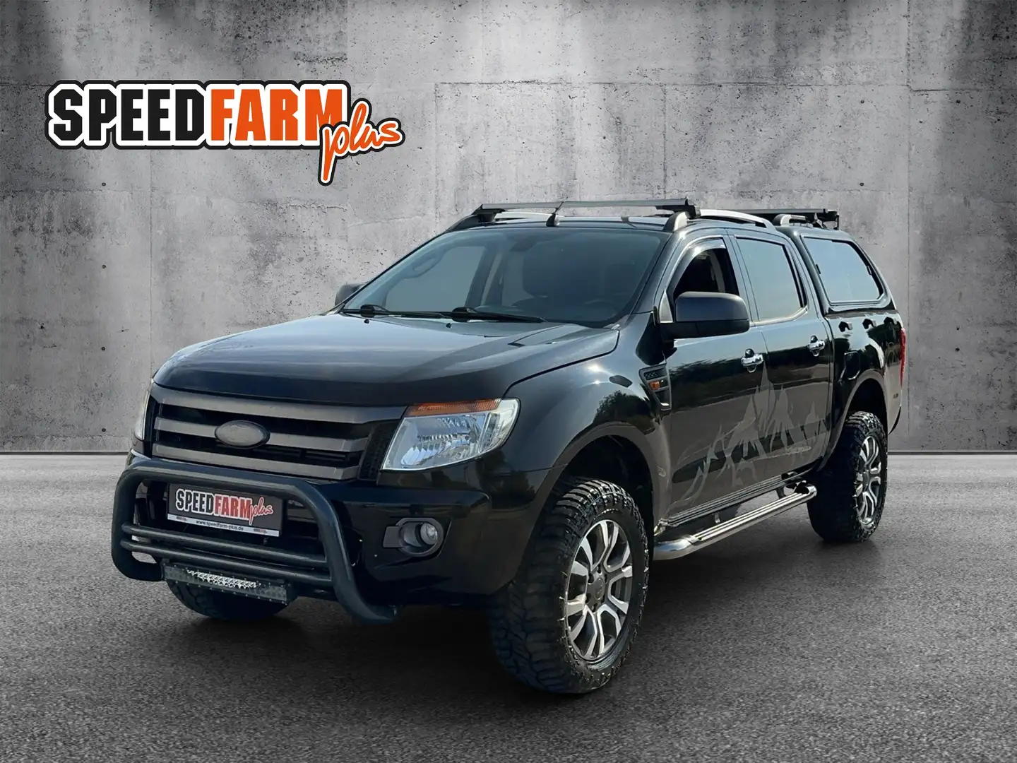 Ford Ranger XLT Doppelkabine 4x4 Hardtop Zwart - 1