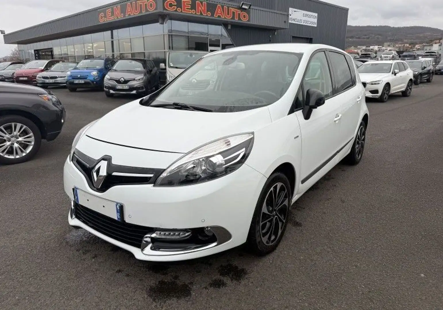 Renault Scenic III 1.6 DCI 130CH ENERGY BOSE EURO6 2015 Blanc - 1