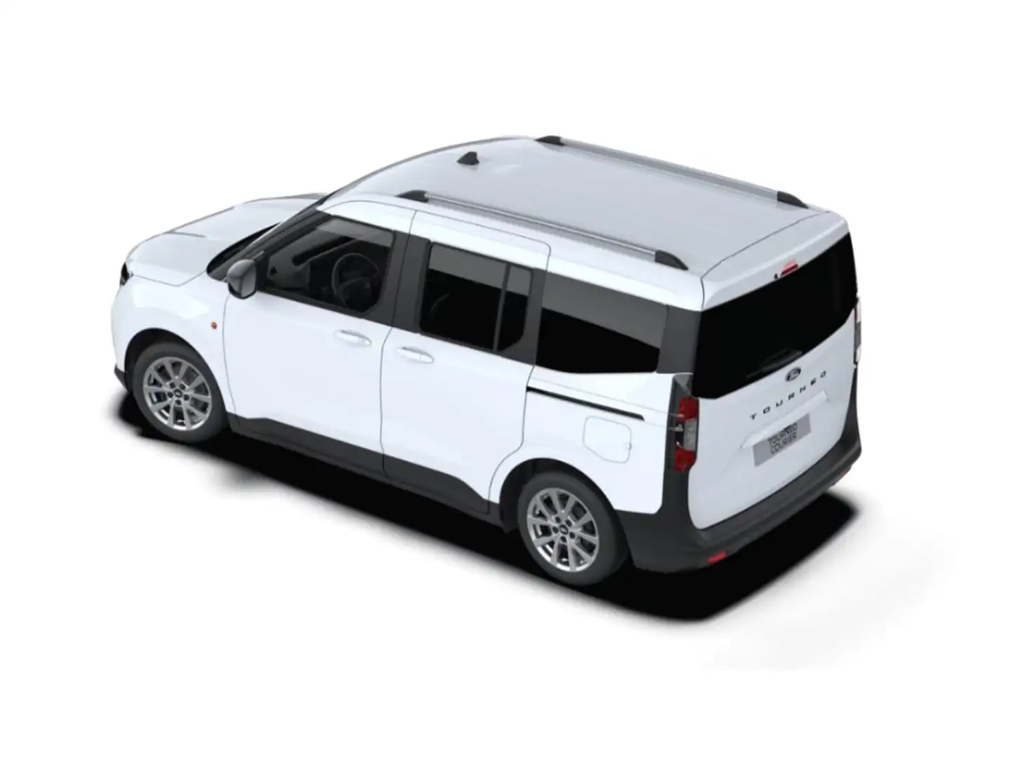 Ford Tourneo Courier Titanium+Tempomat+Rückfahrkamera bijela - 2