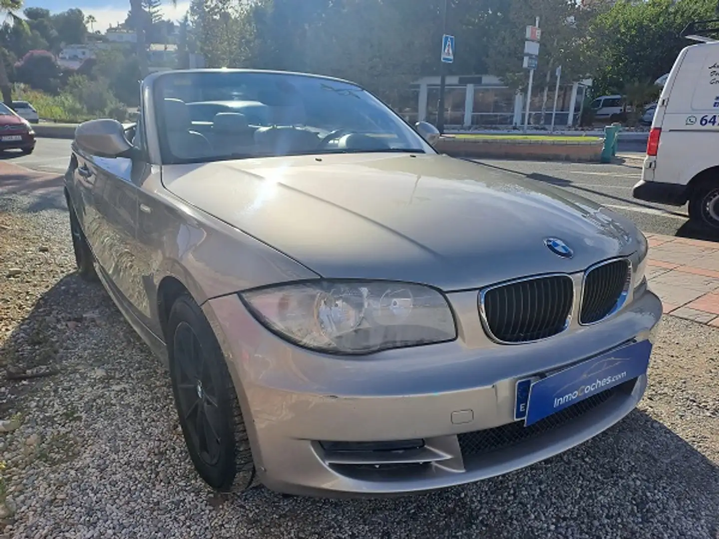 BMW 118 118dA Cabrio Beige - 1