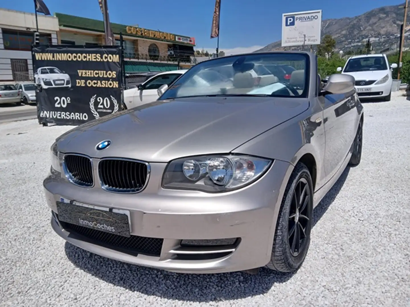 BMW 118 118dA Cabrio Beige - 1