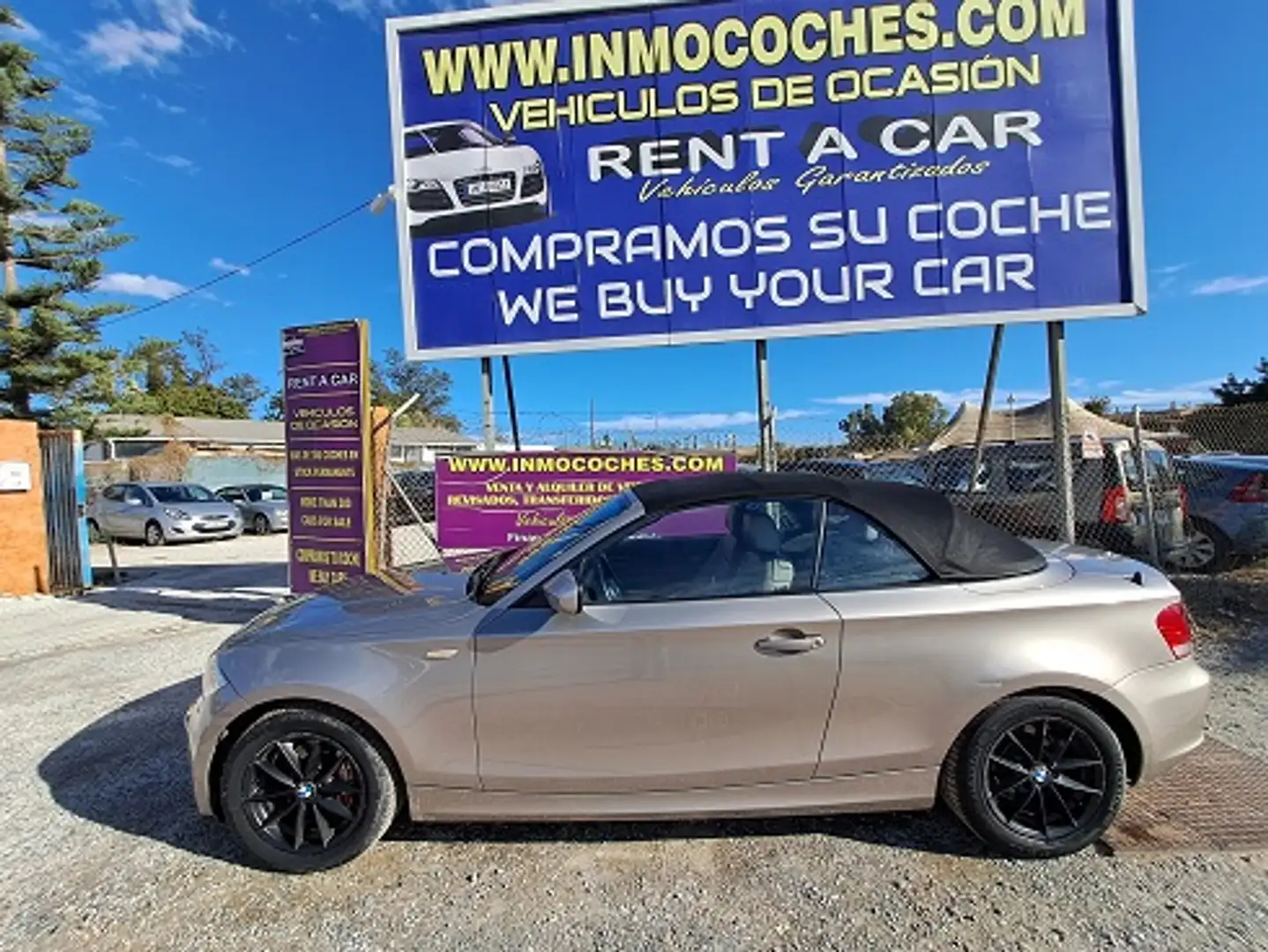 BMW 118 118dA Cabrio Beige - 2