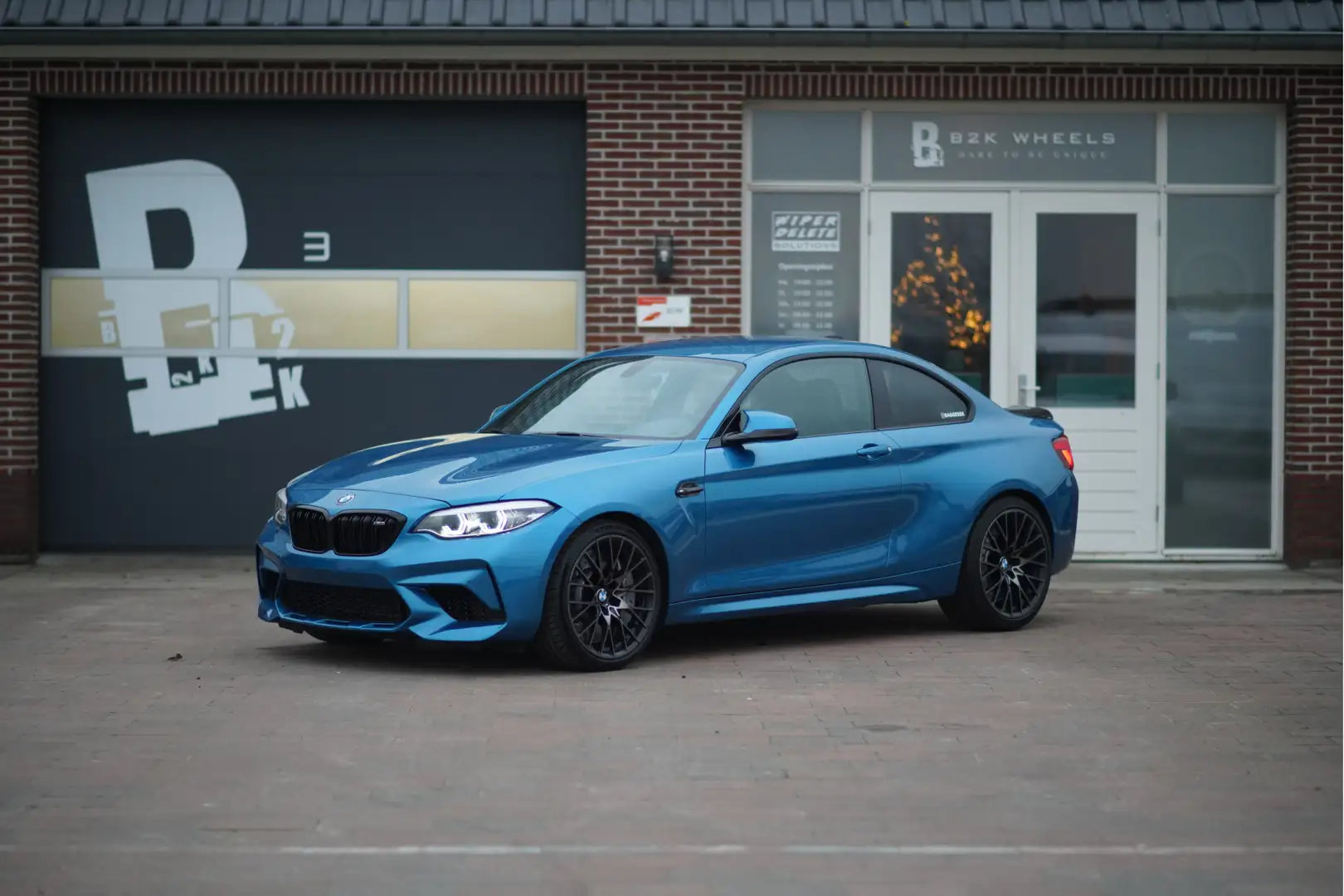 BMW M2 DCT Competition | Track Pack | H&K | AC Schnitzer Blauw - 1