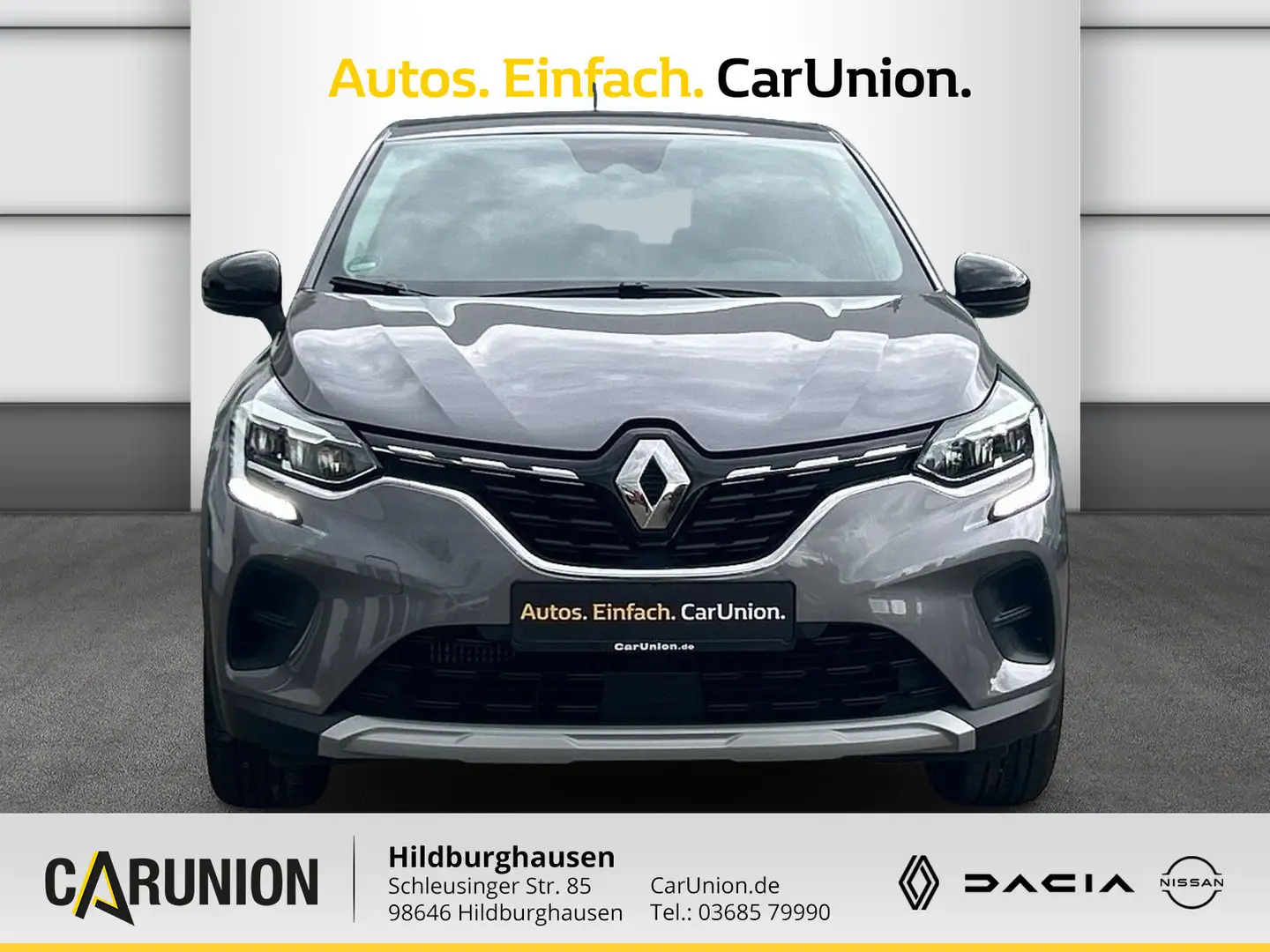 Renault Captur EXPERIENCE TCe130 DeLuxe+Sitzheizung Grijs - 2