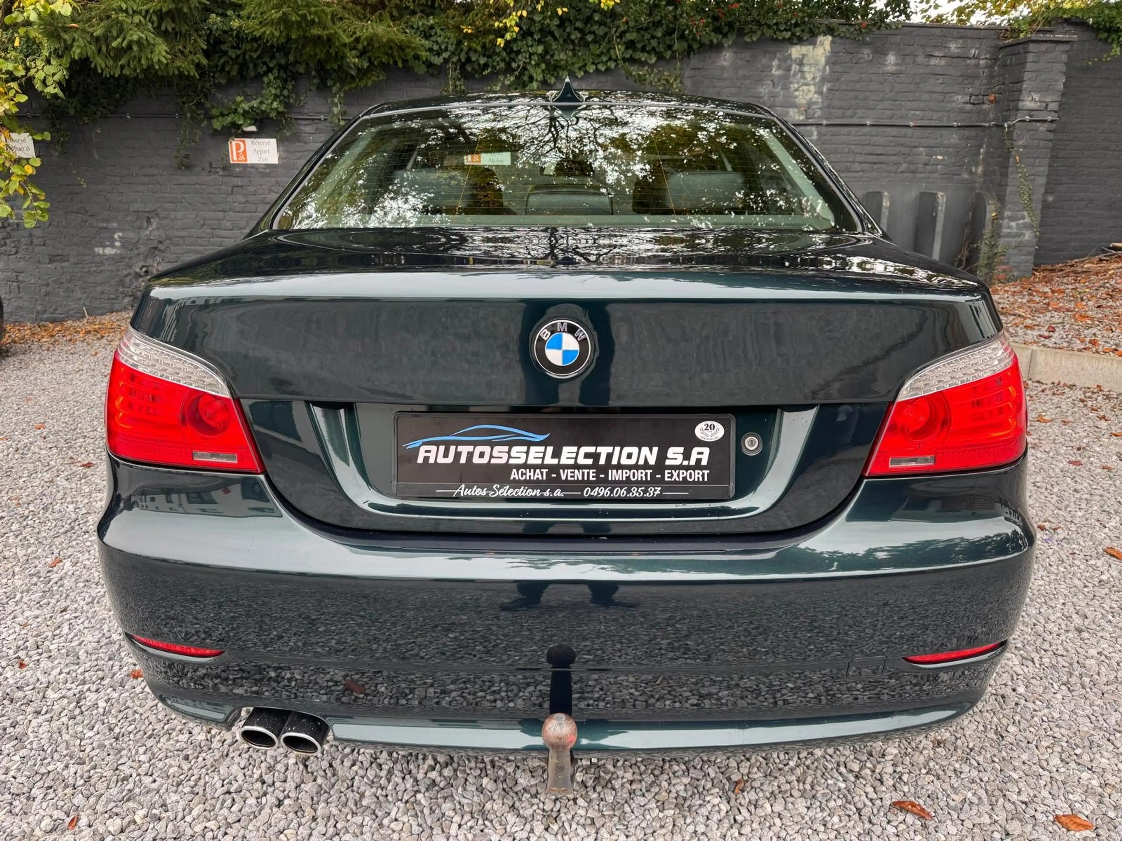 BMW 525 d*1ER PROPRIETAIRE*AIRCO*CUIR*CARNET COMPLET BMW — photo 7