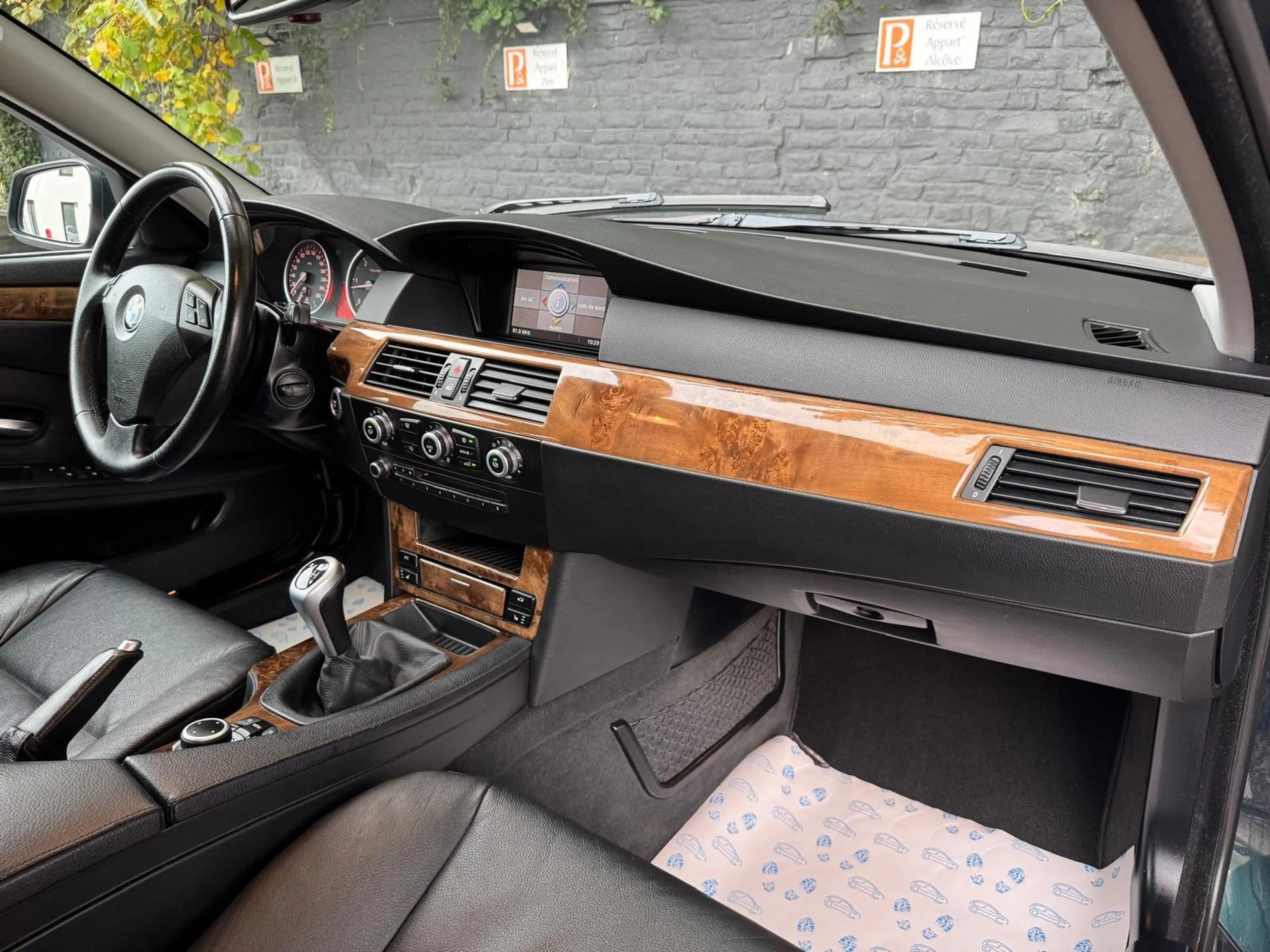 BMW 525 d*1ER PROPRIETAIRE*AIRCO*CUIR*CARNET COMPLET BMW — photo 11