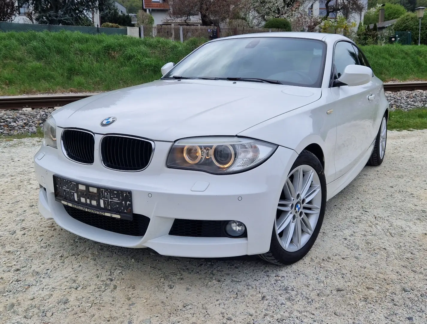 BMW 120 120d Cabrio Weiß - 1