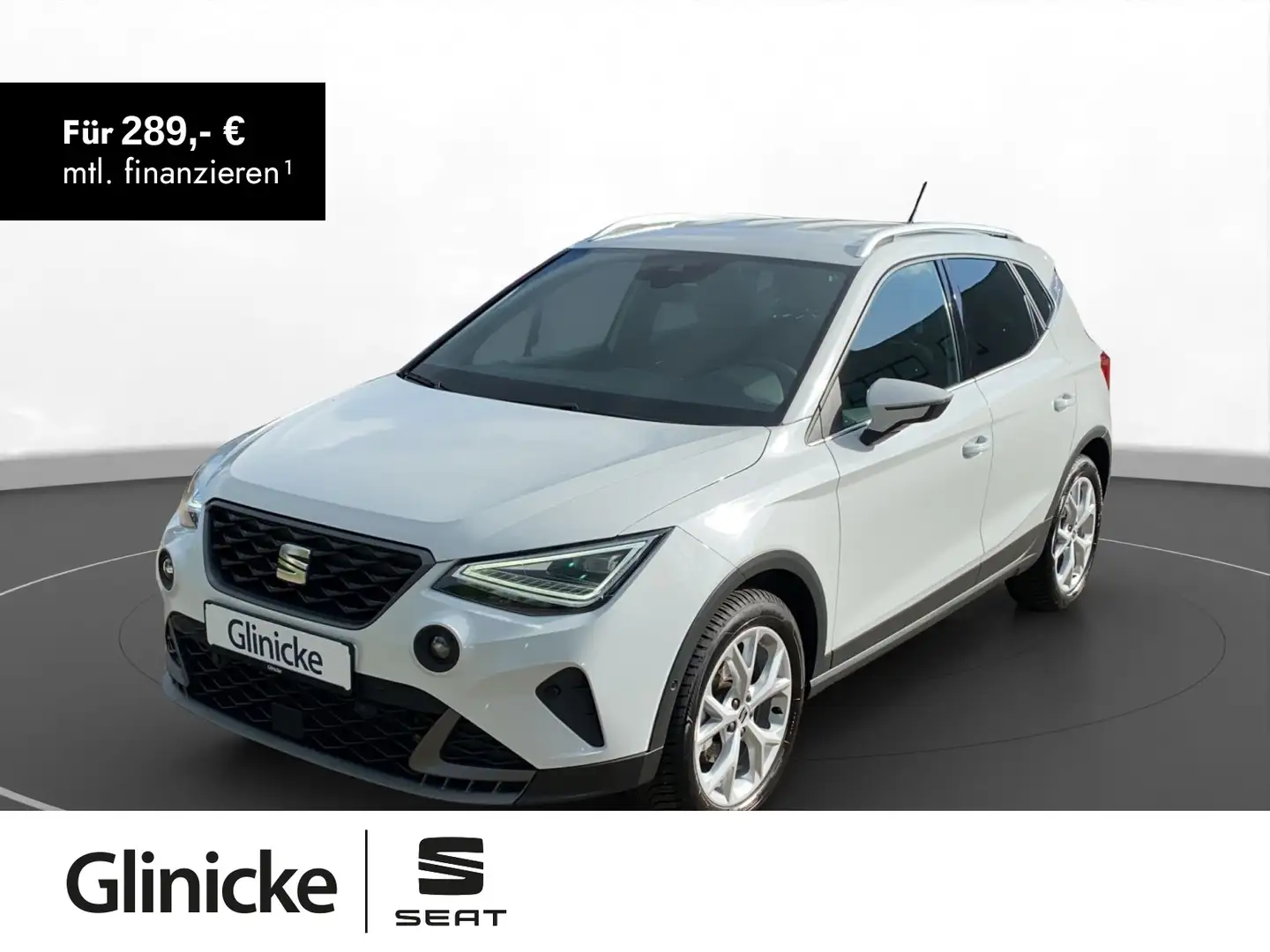SEAT Arona 1.0 TSI FR-Line LED KAM Navi PDC Weiß - 1