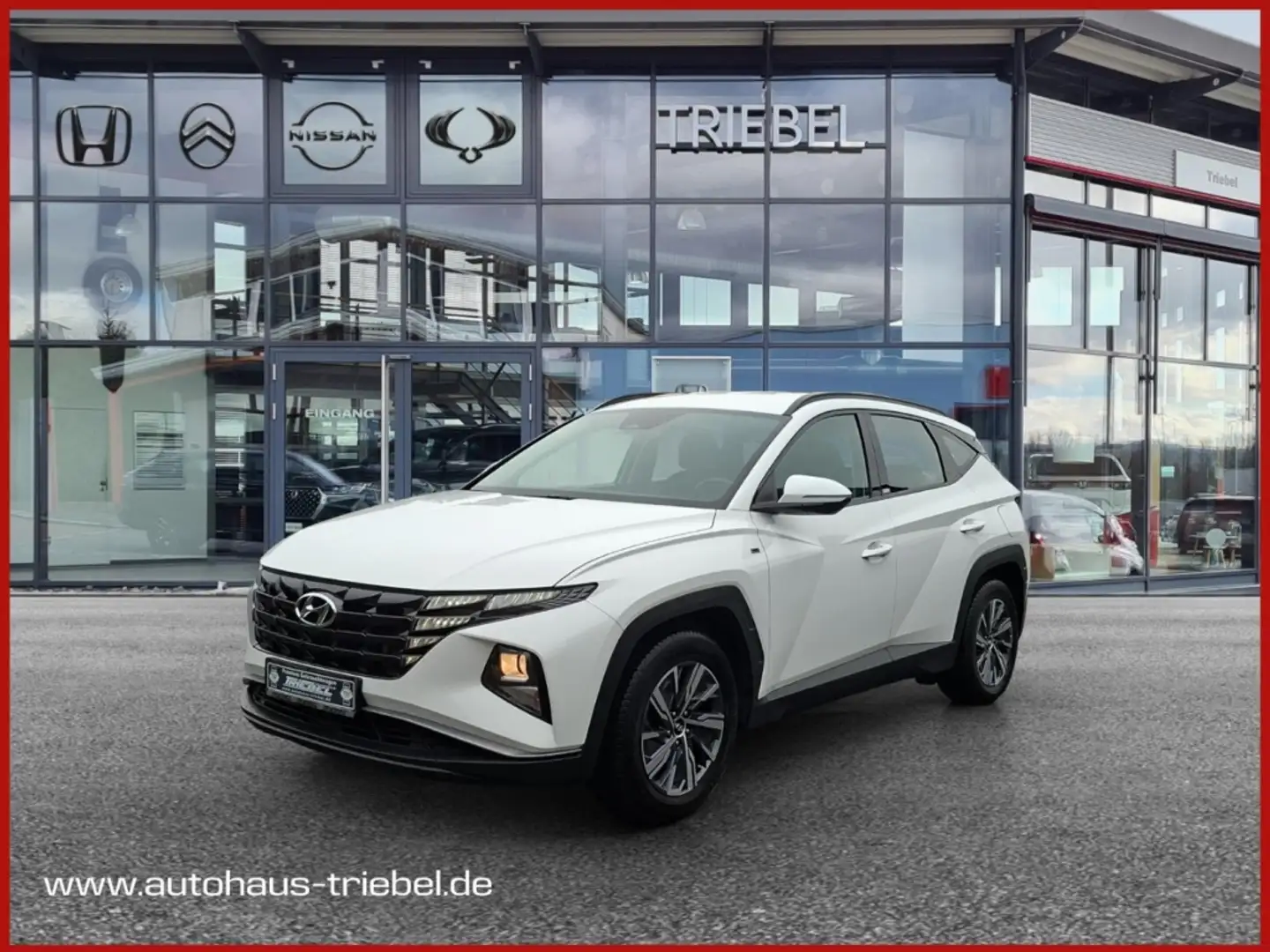 Hyundai TUCSON Select 1.6 T-GDi °LED°Navi°RFK°SHZ°AHK° Weiß - 1