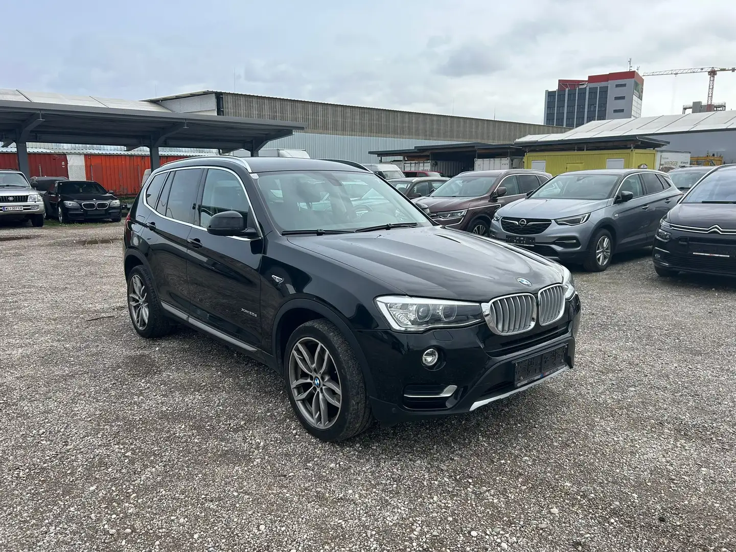 BMW X3 xDrive 20 d Schwarz - 2