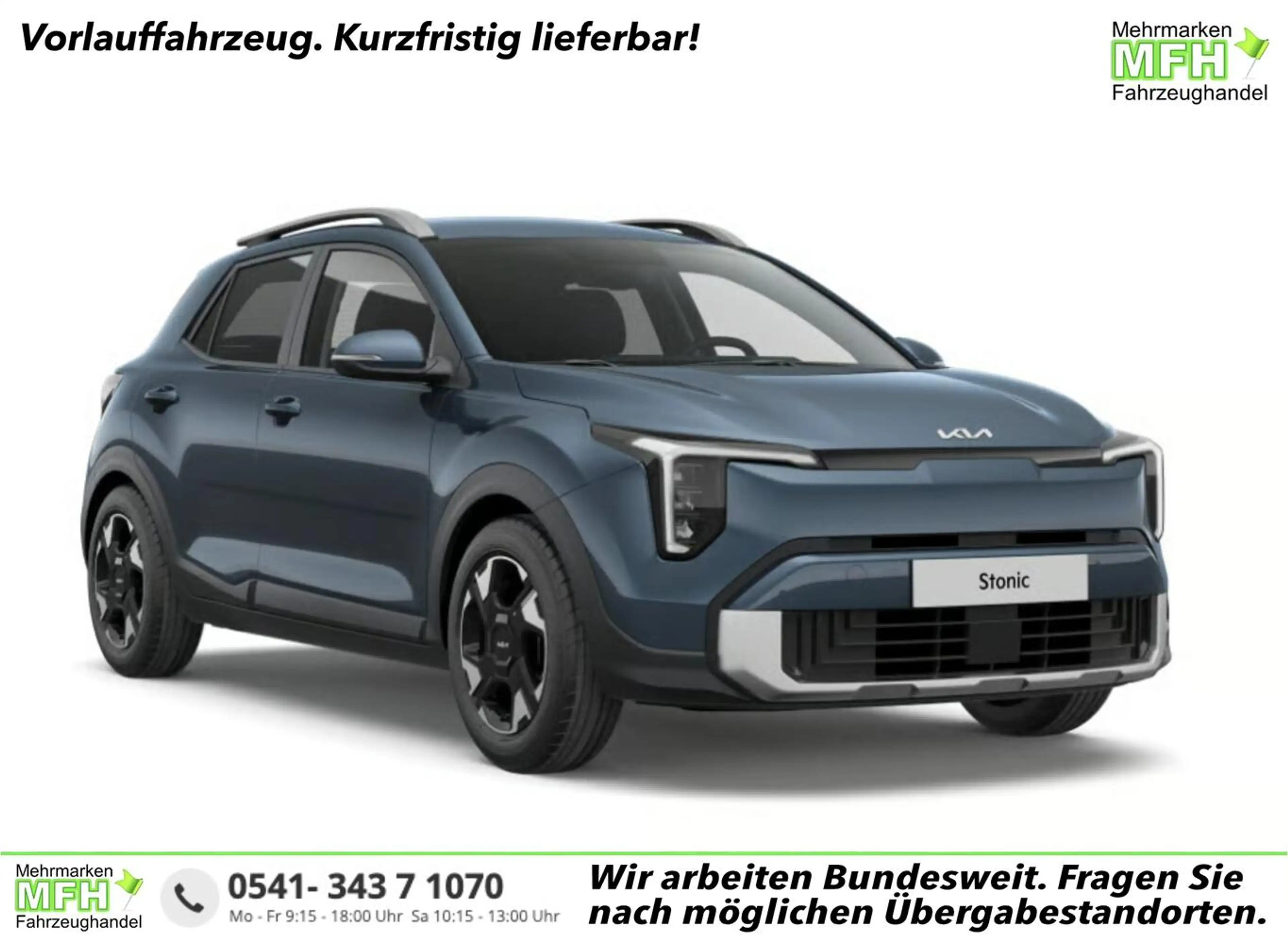 Kia Stonic MT Nav LED LM16 Kam 2xPDC CarPlay Temp 74 kW (1...