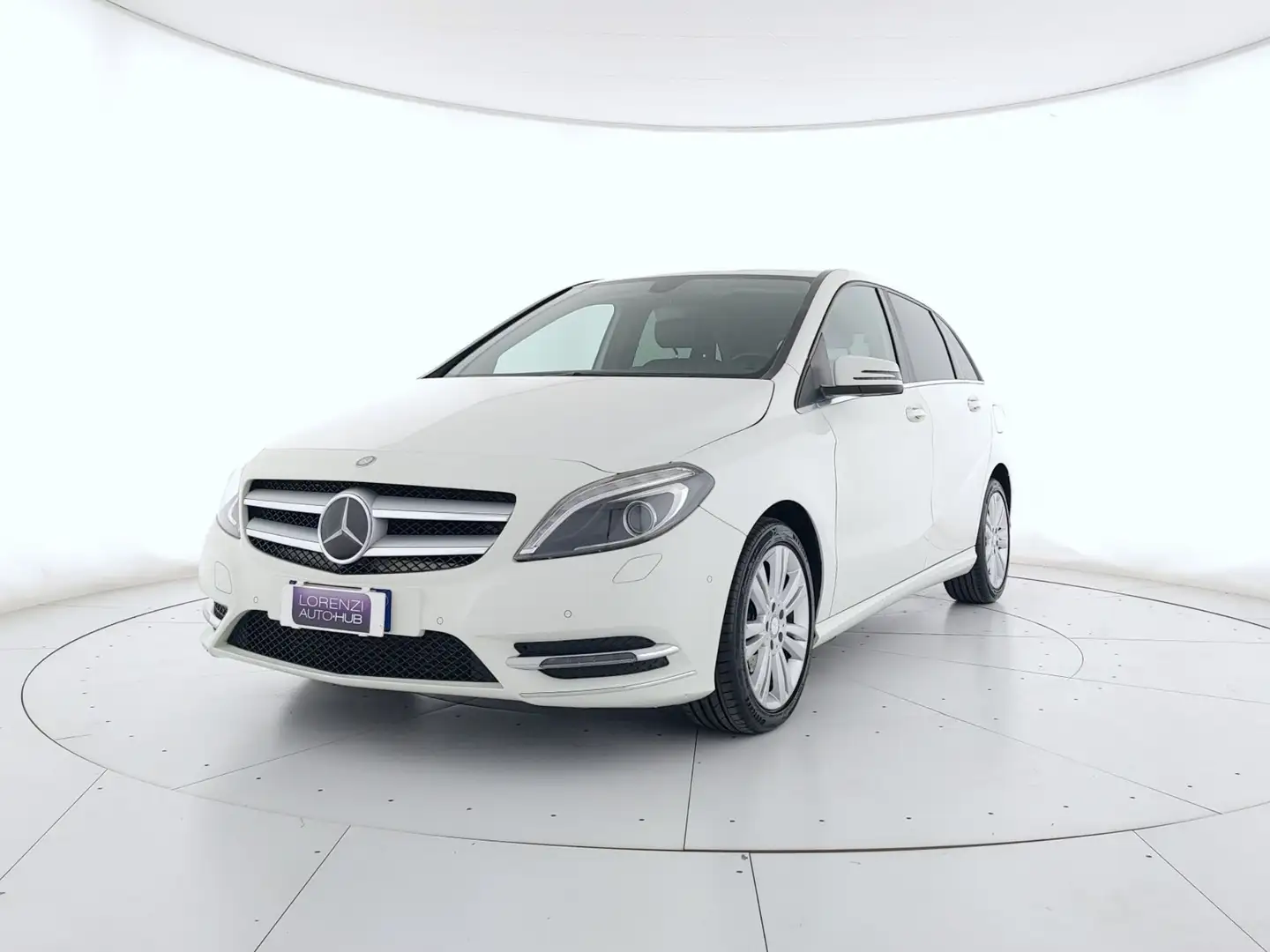 Mercedes-Benz B 200 cdi Premium auto X COMMERCIANTI+CAMERA+PELLE Bianco - 2