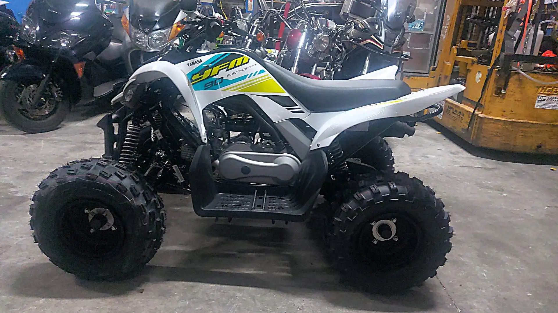 Yamaha YFM 90 Bianco - 1