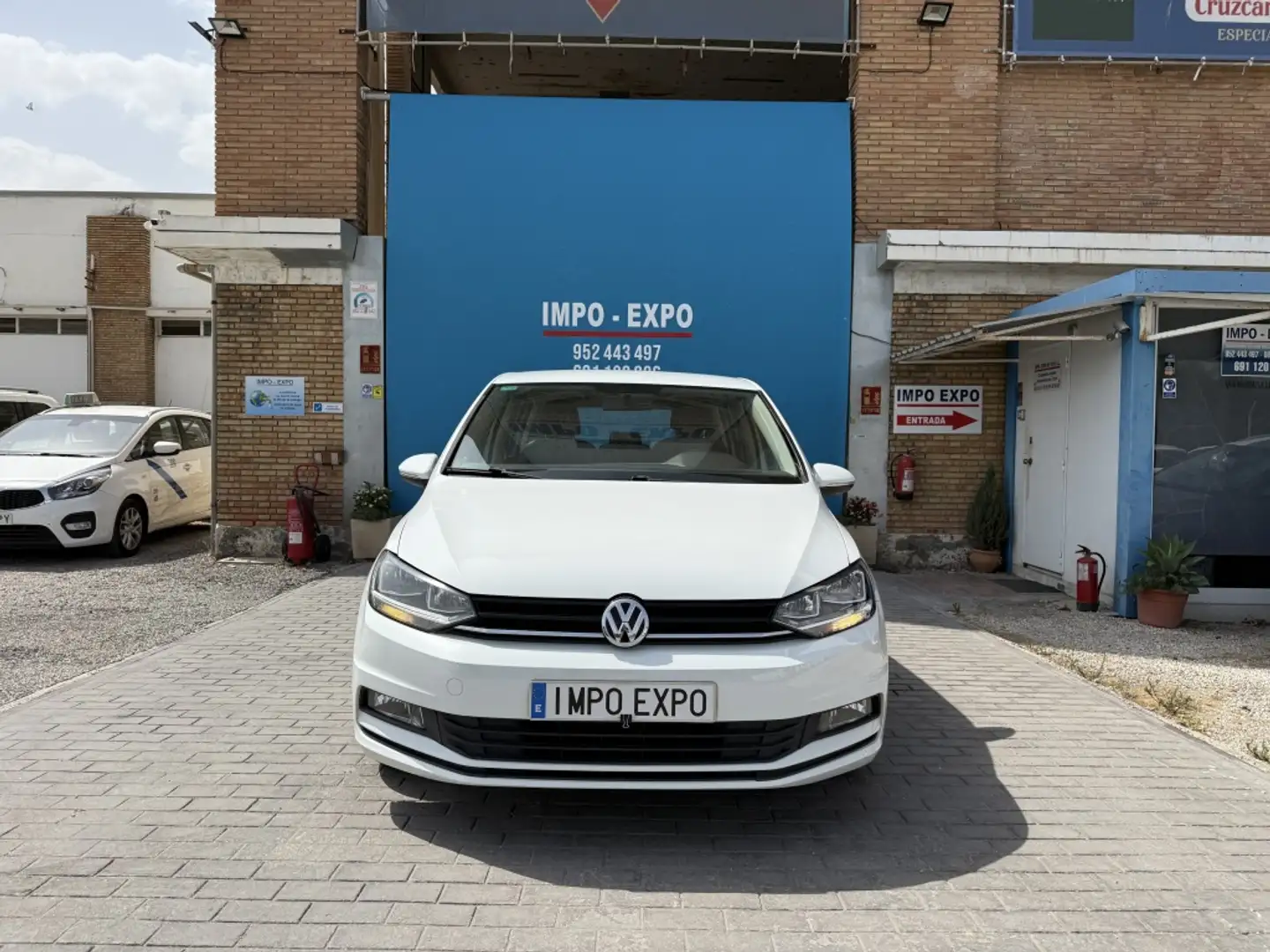 Volkswagen Touran 1.6TDI CR BMT Advance 85kW Blanco - 2