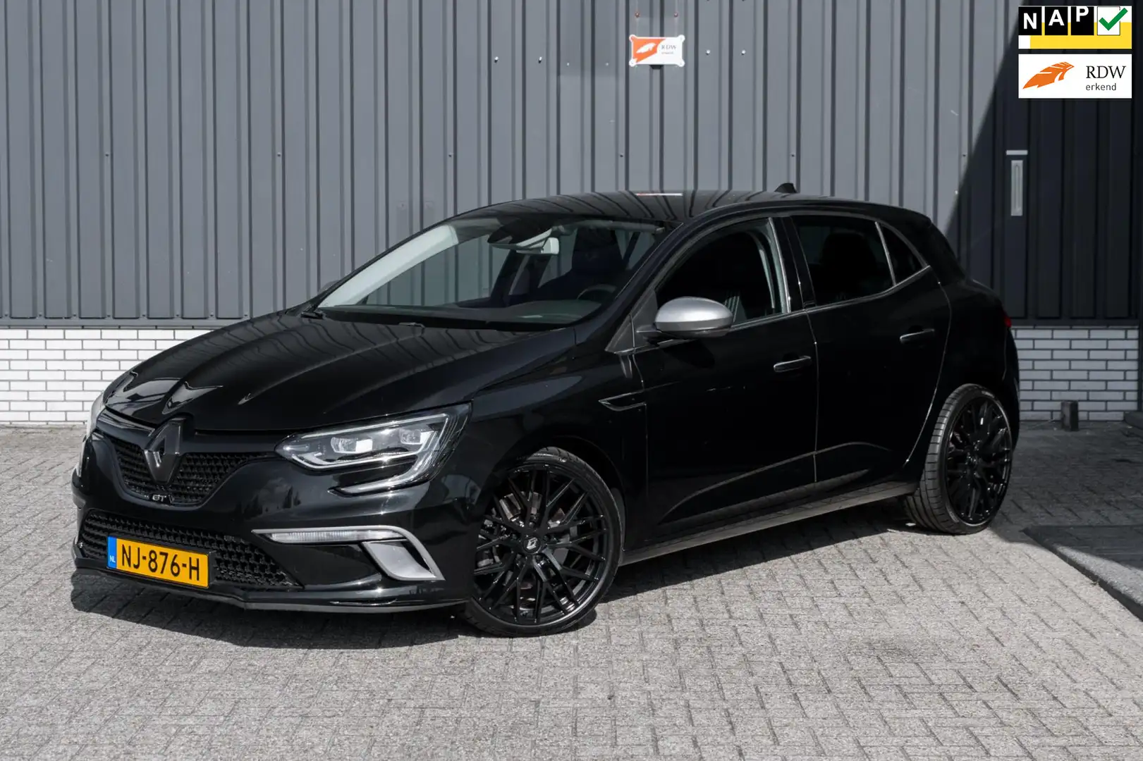 Renault Megane 1.6 TCe GT*Automaat*4Control* Zwart - 1