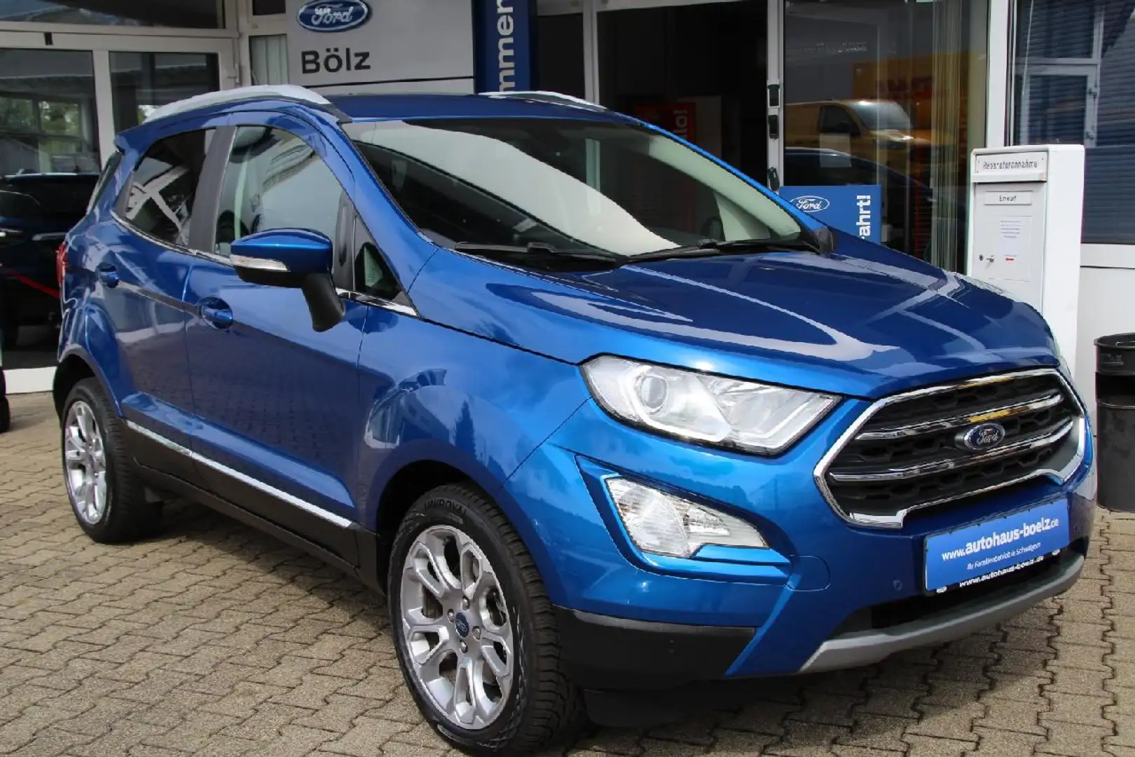 Ford EcoSport Titanium X Blue - 1