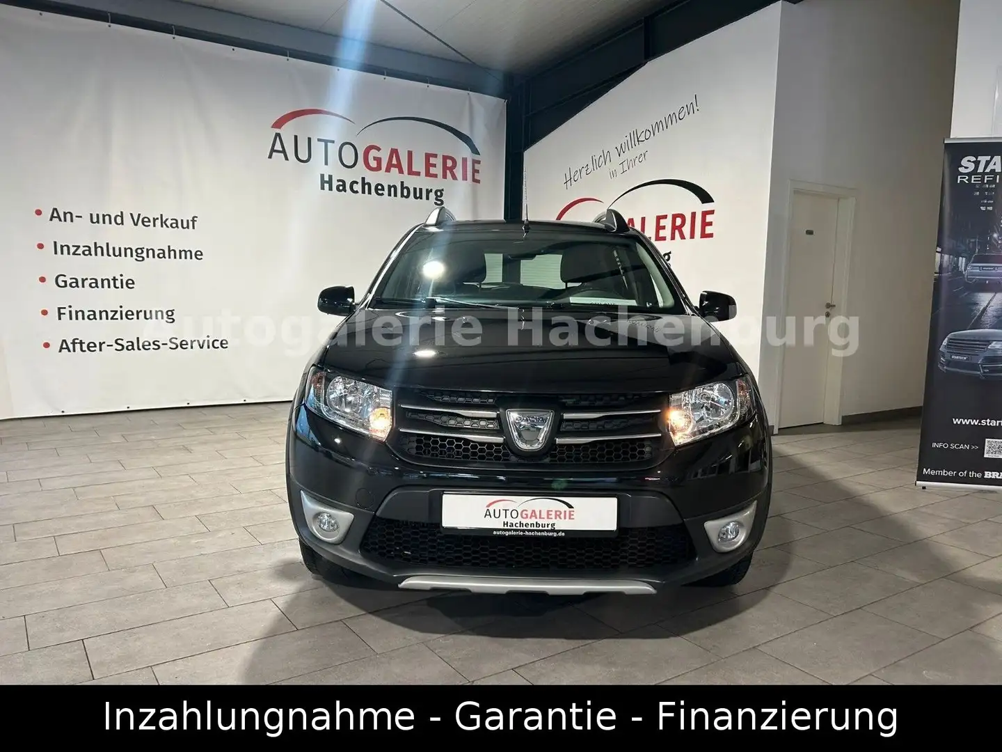 Dacia Sandero Stepway/Navi/Klima/GARANTIE/EURO 6 Schwarz - 2