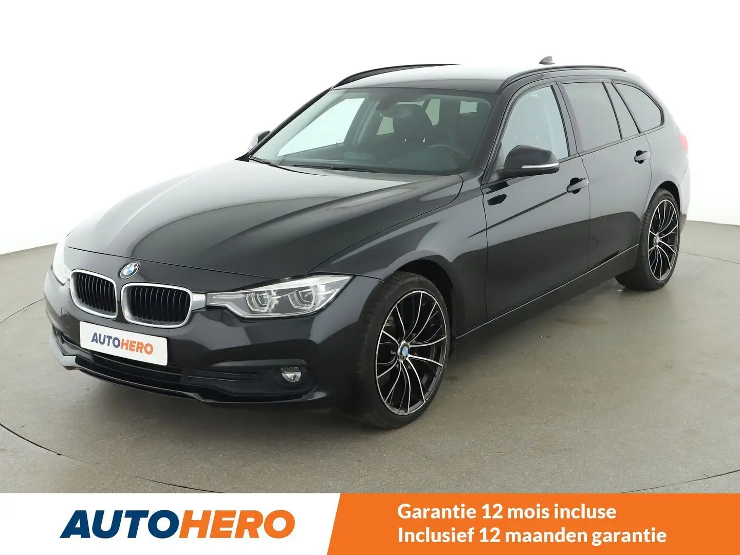 BMW 316 316d Advantage Zwart - 1
