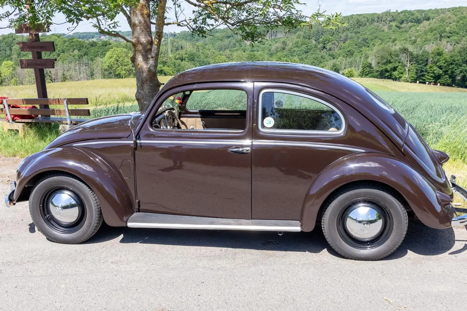 Volkswagen Käfer Brezel Braun - 1
