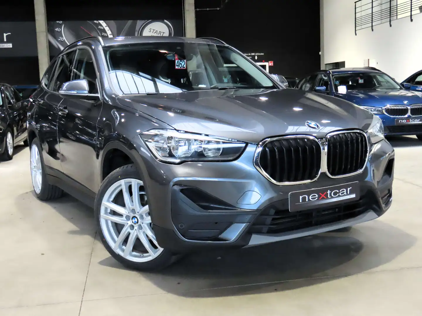 BMW X1 16dA SDrive **NAVI PRO-CRUISE-PARKING AV\u0026AR** Gris - 2