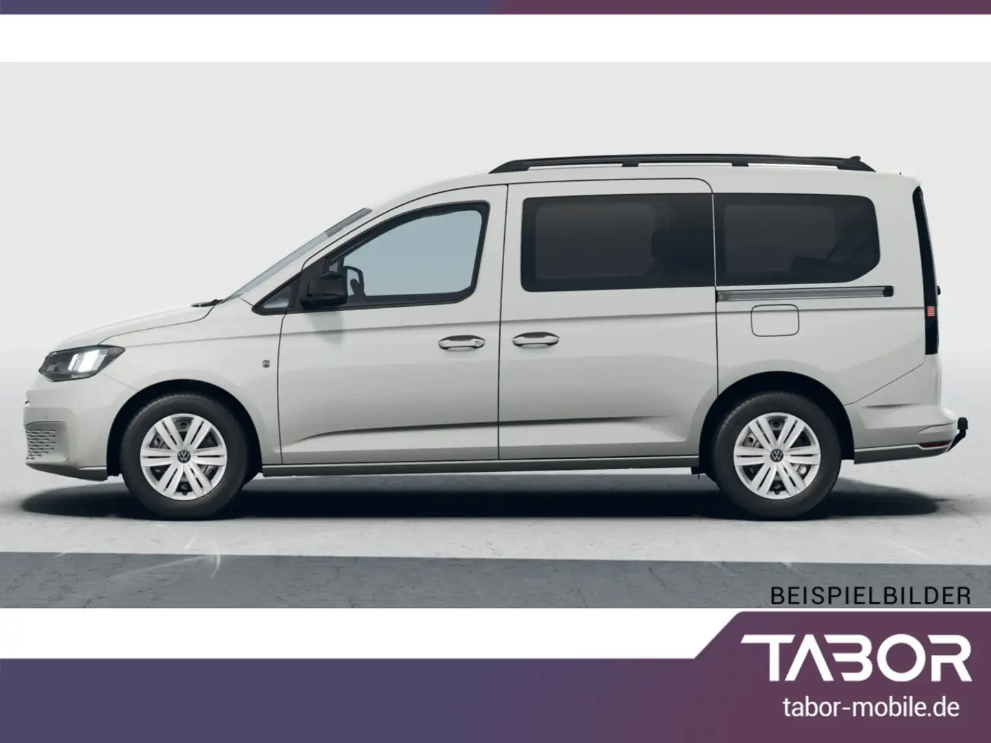 Volkswagen Caddy 2.0 TDI 102 7S DigCo Kam SHZ Klimaaut Weiß - 2