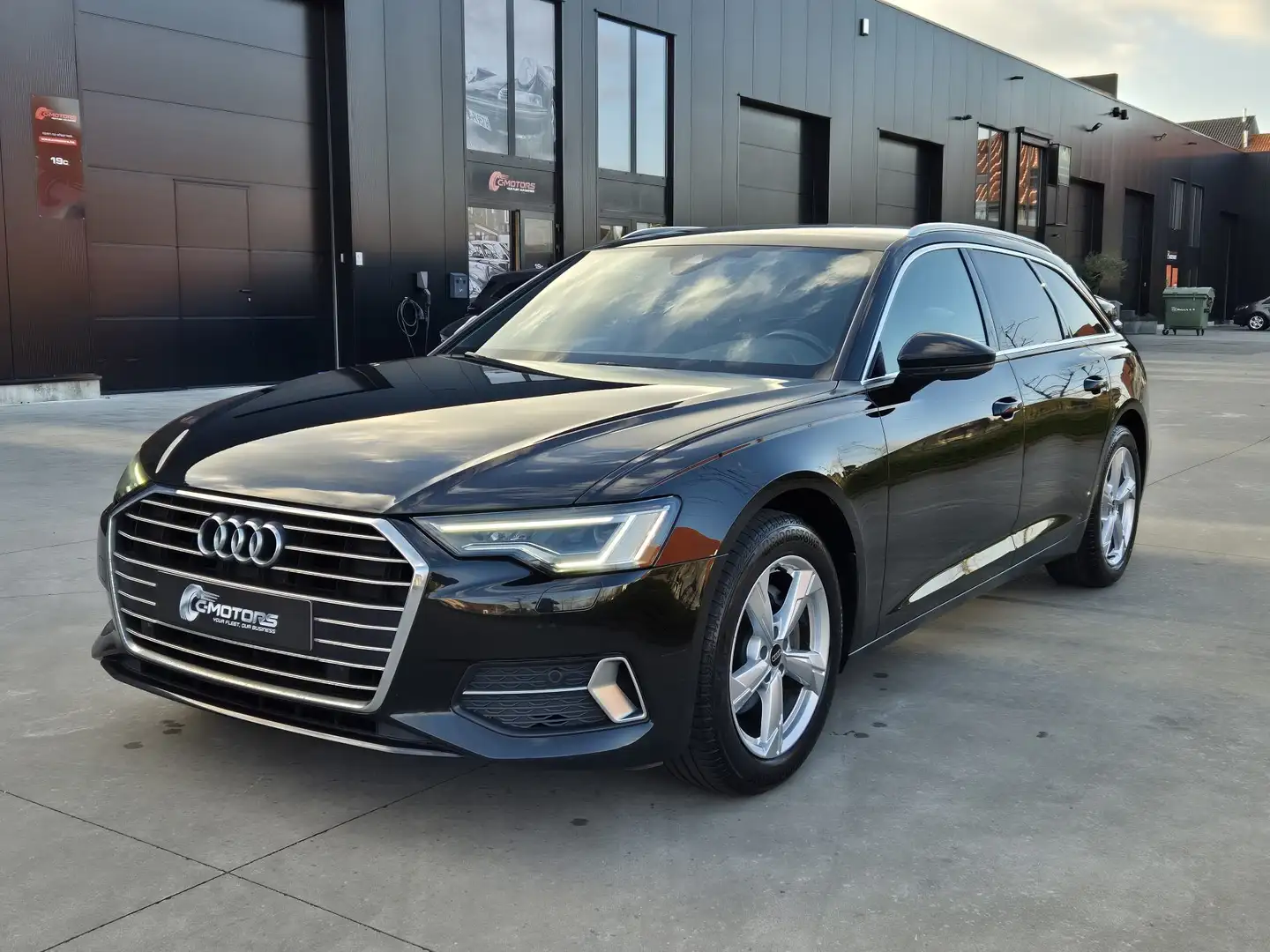 Audi A6 Avant 35 TDi 163 Business Edition Sport S tronic Zwart - 1