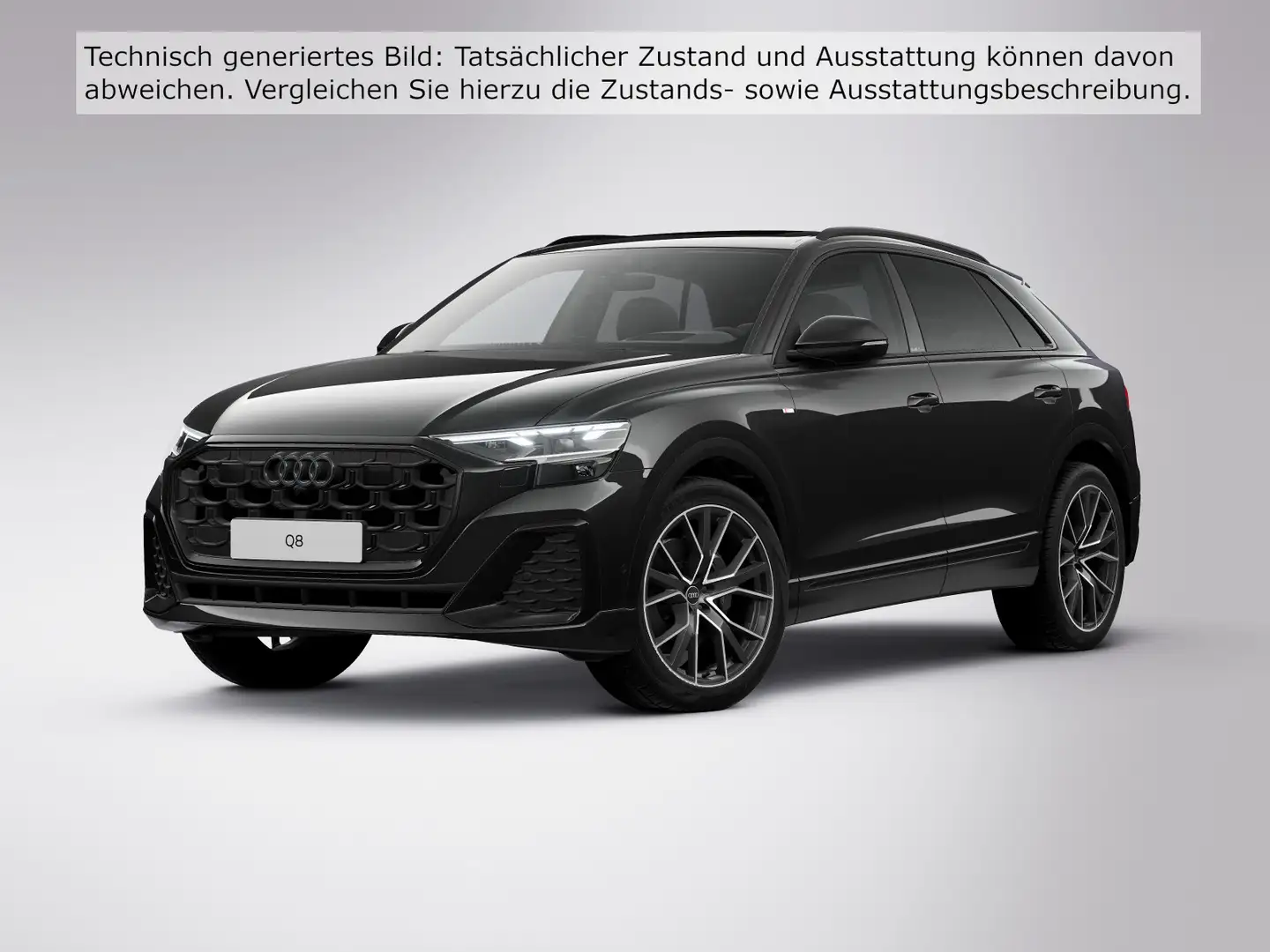 Audi Q8 50 TDI S line qu. tiptr. 360° HUD Matrix-LED Schwarz - 2